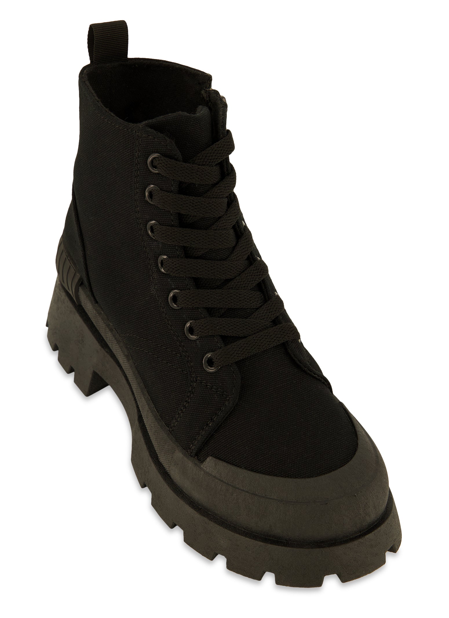 Canvas combat boots online