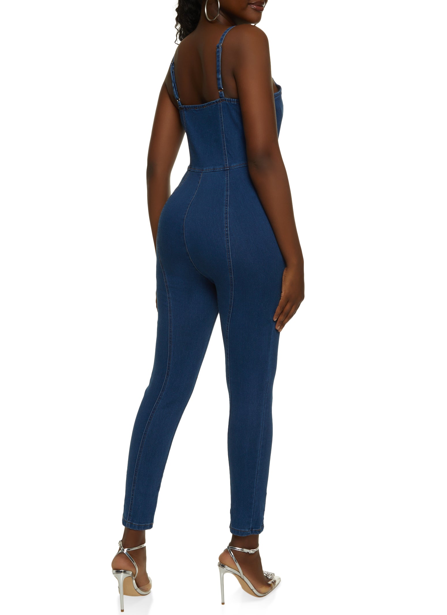 CASSIE DENIM JUMPSUIT – Fashion Trendyz