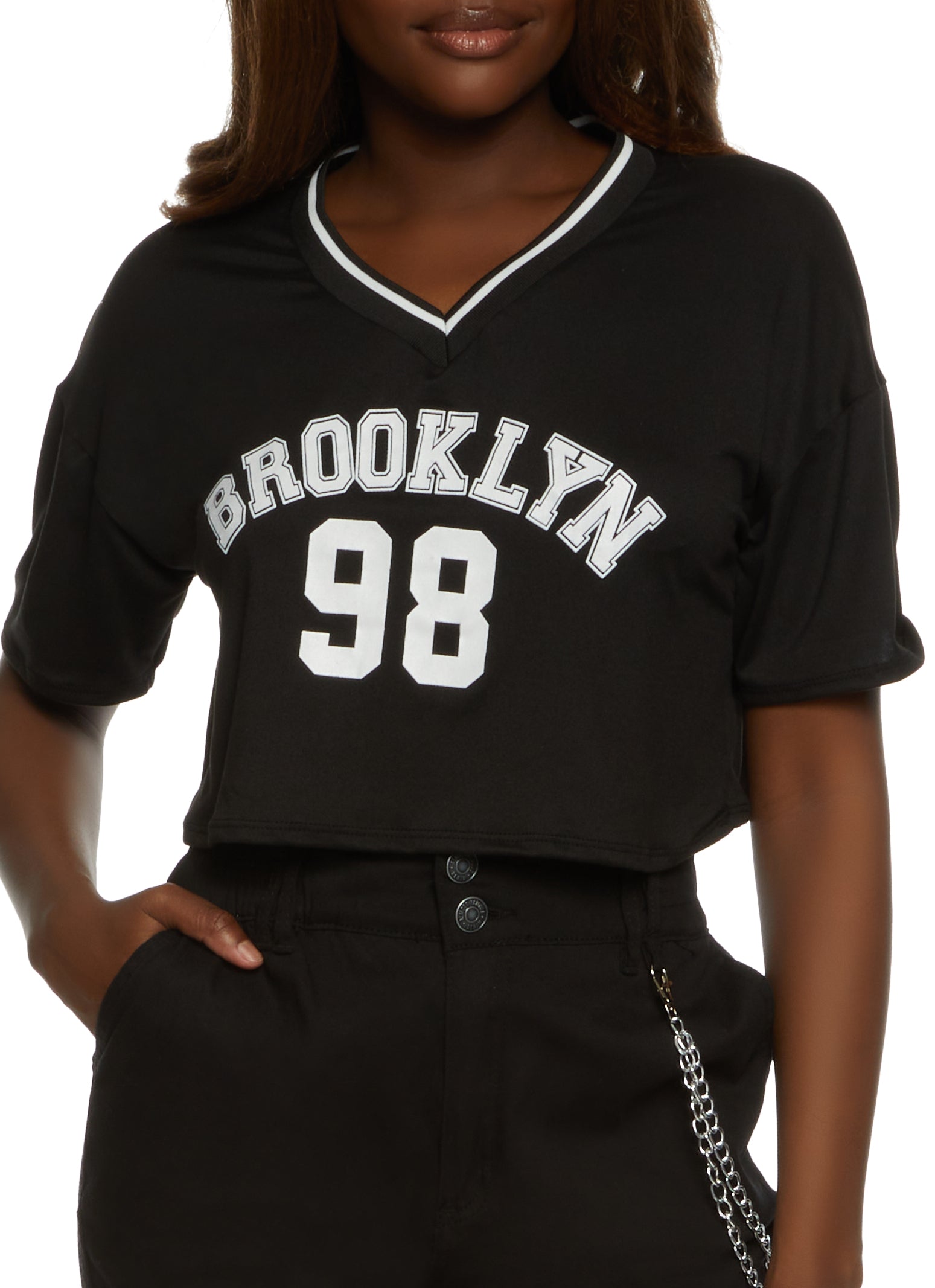 Tall Brooklyn 99 Varsity Back Graphic T-Shirt