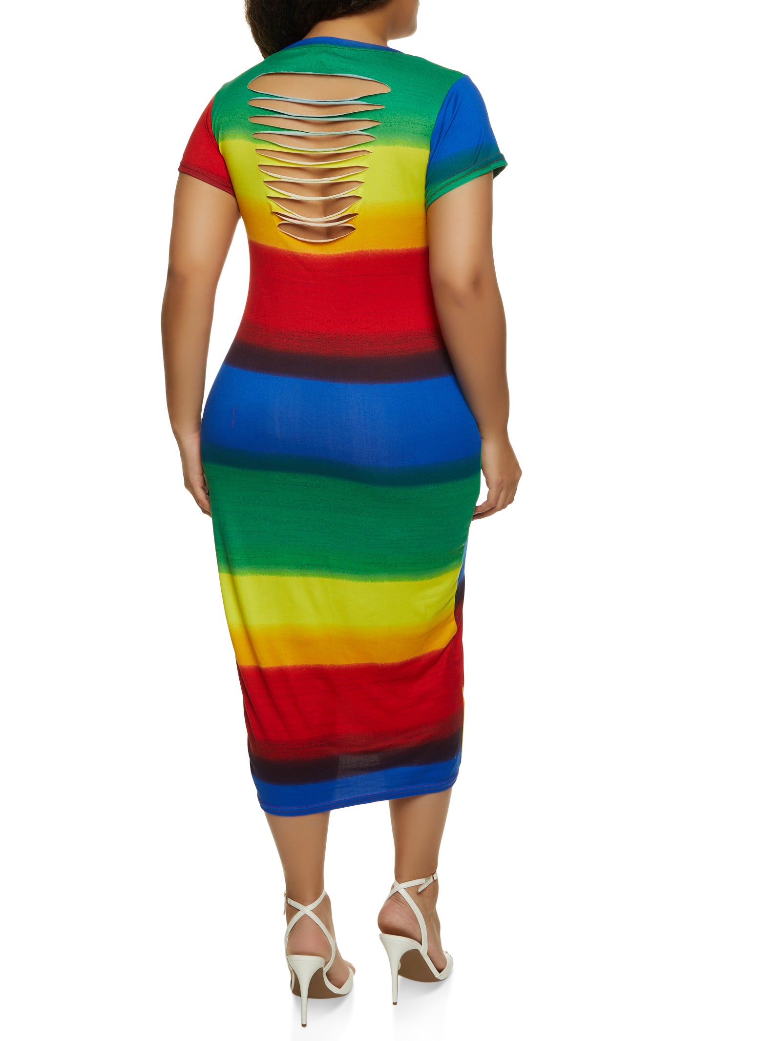 plus-size-striped-midi-t-shirt-dress