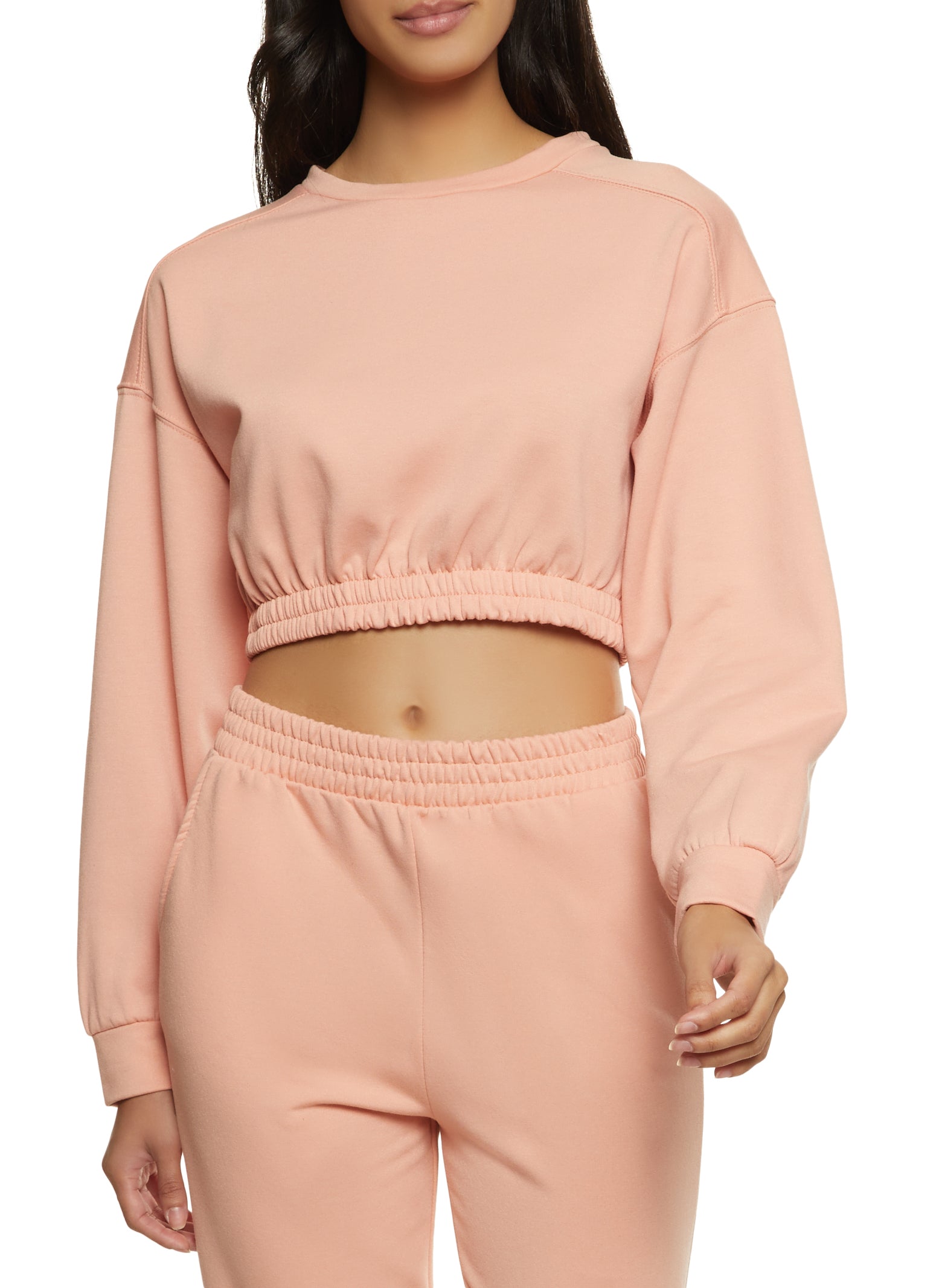 Topshop on sale cropped sweatshirt