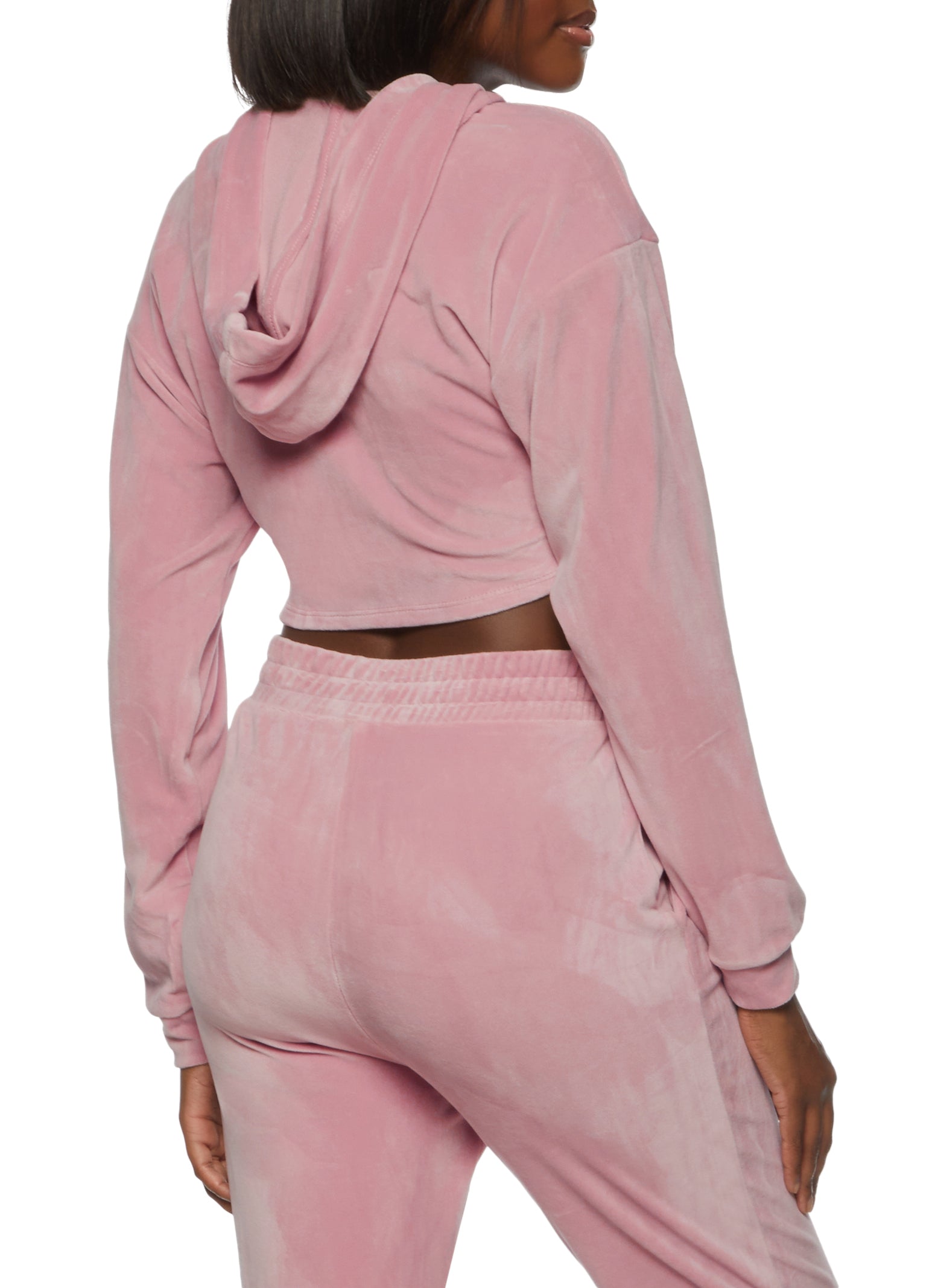 Juicy Couture Embossed Zip-Front Hoodie