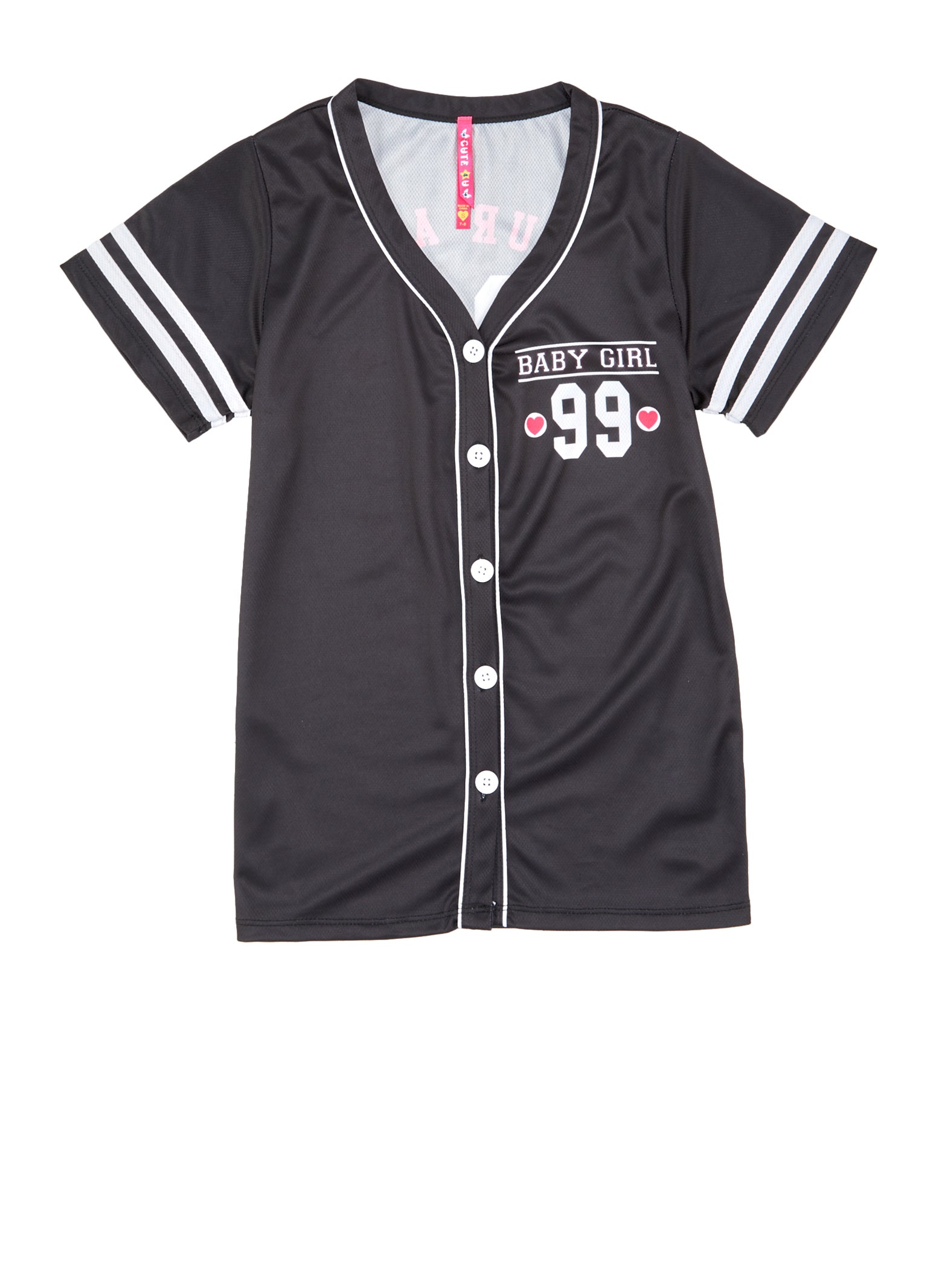 Baby girl outlet baseball shirt