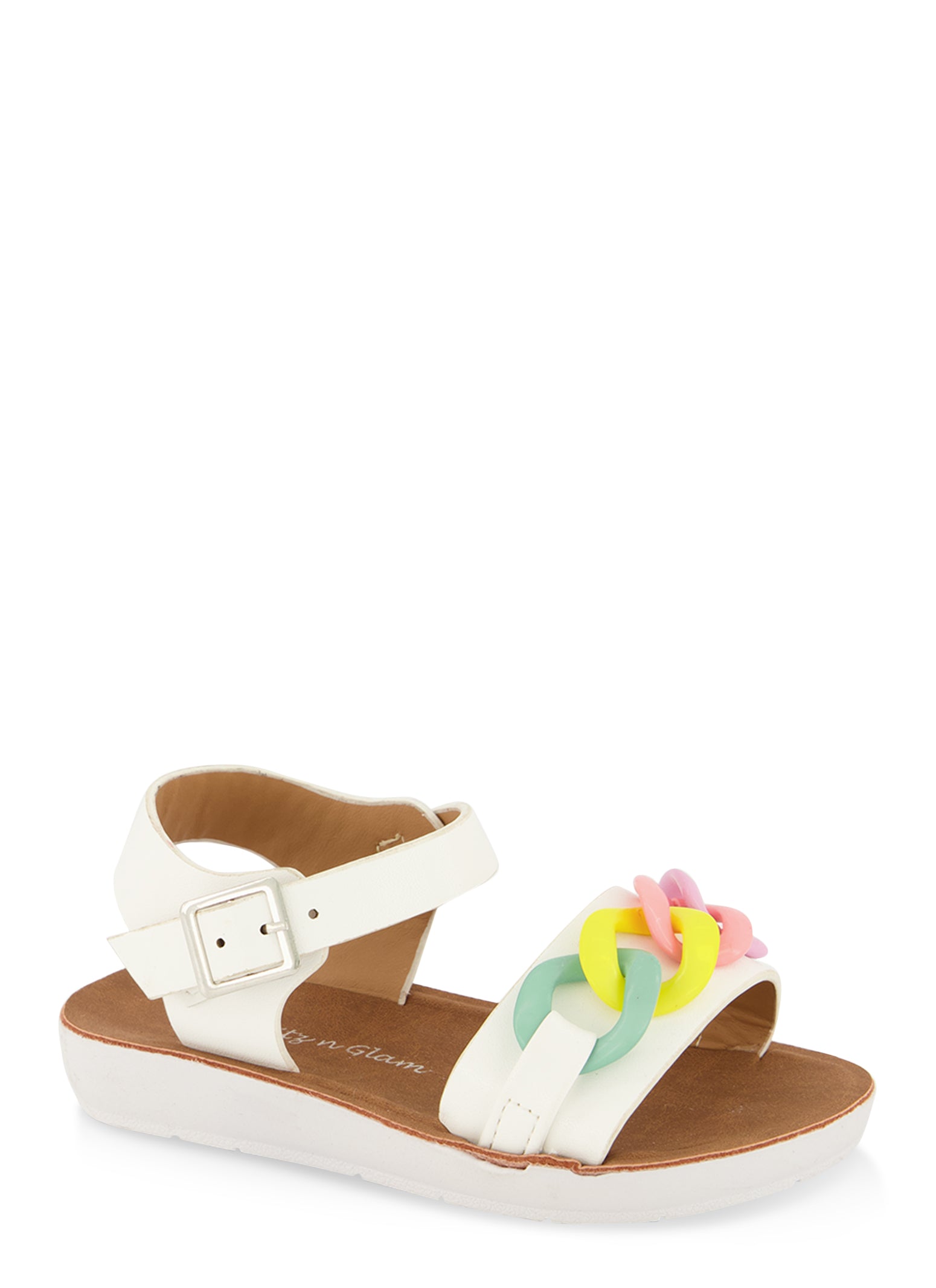 toddler girl rainbow sandals