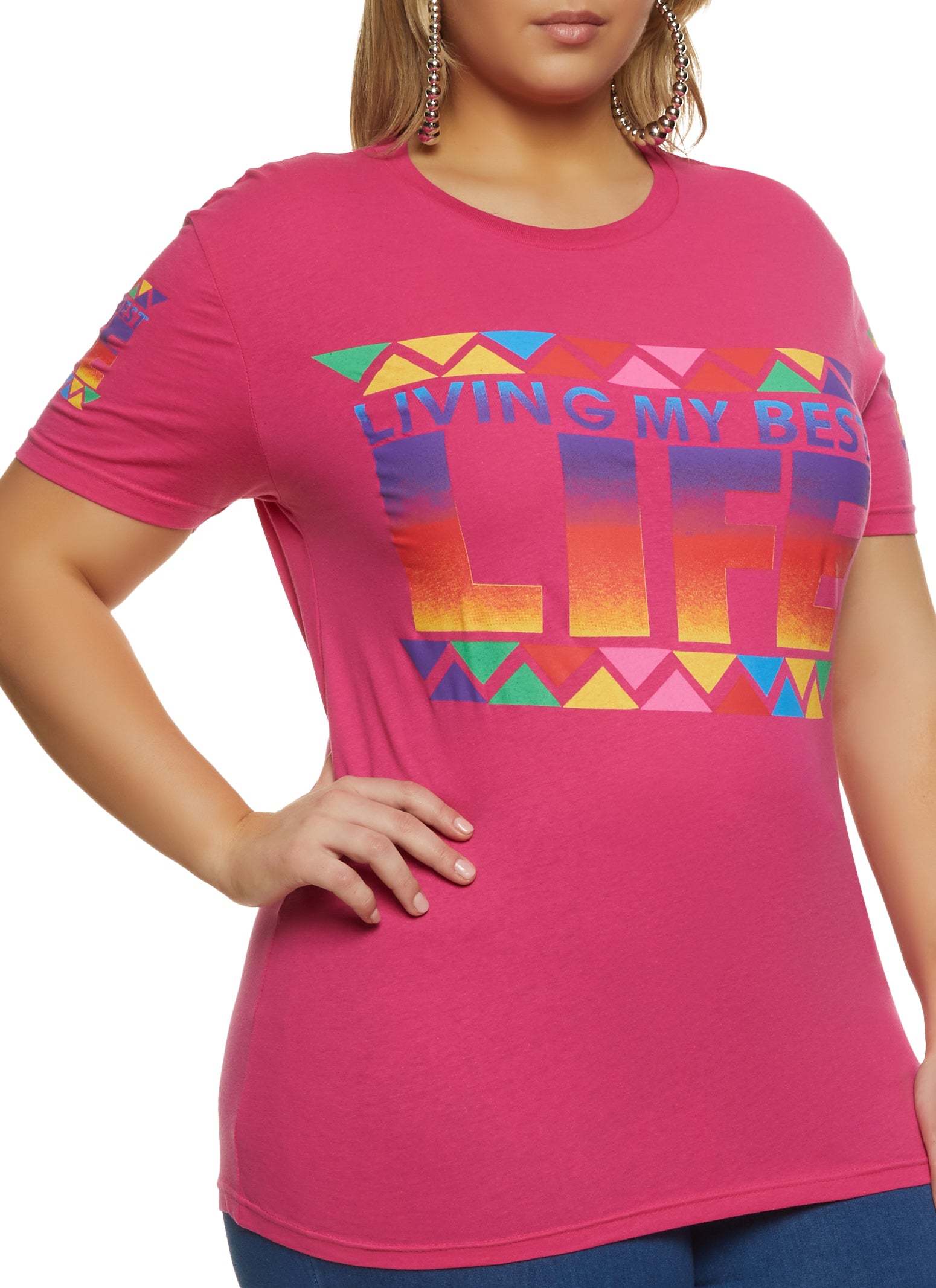 plus-size-living-my-best-life-tee