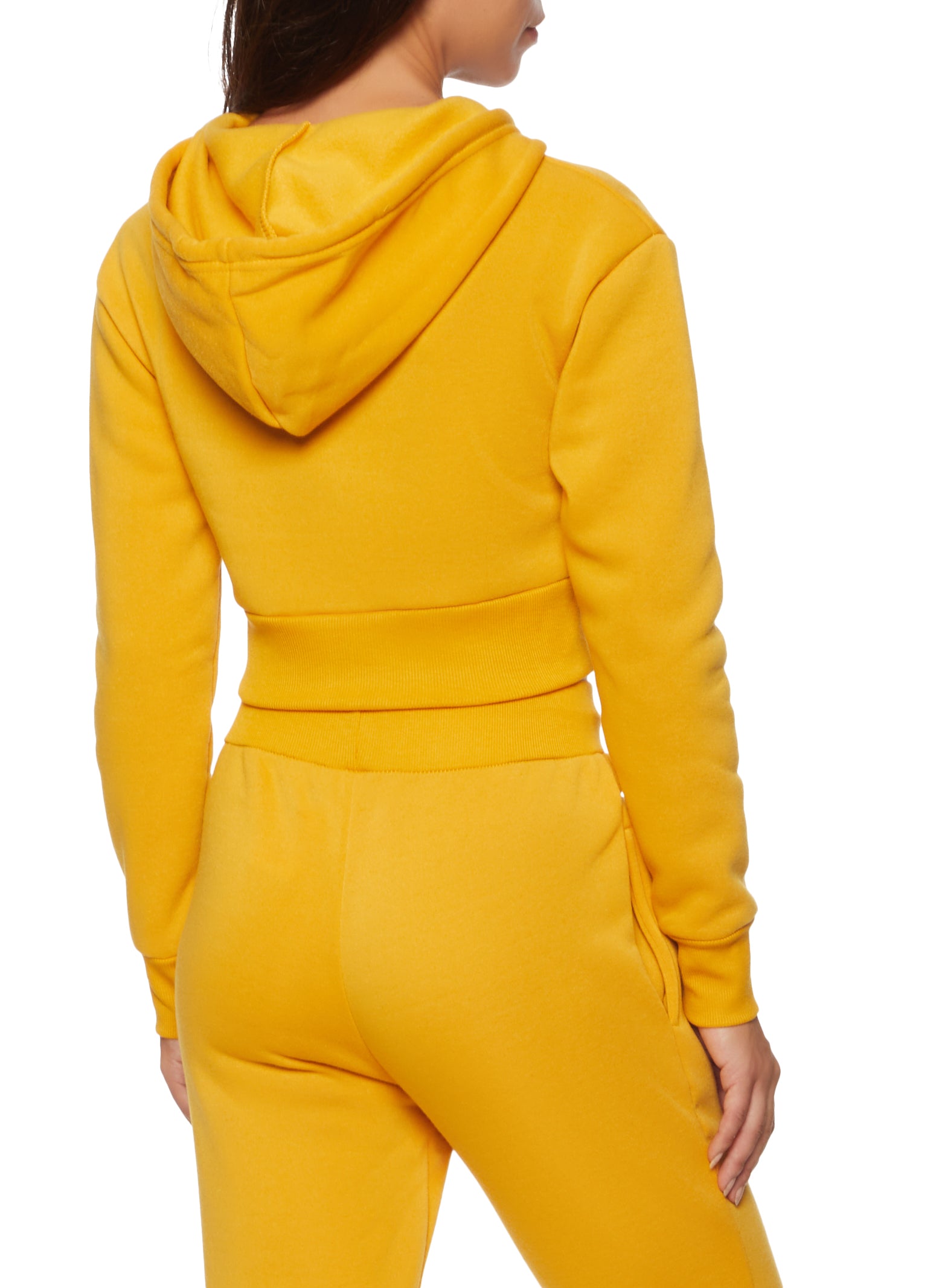 Wearever Fleece Full-Zip Women's Tall Hoodie in Butter Yellow S / Extra Tall / Butter Yellow