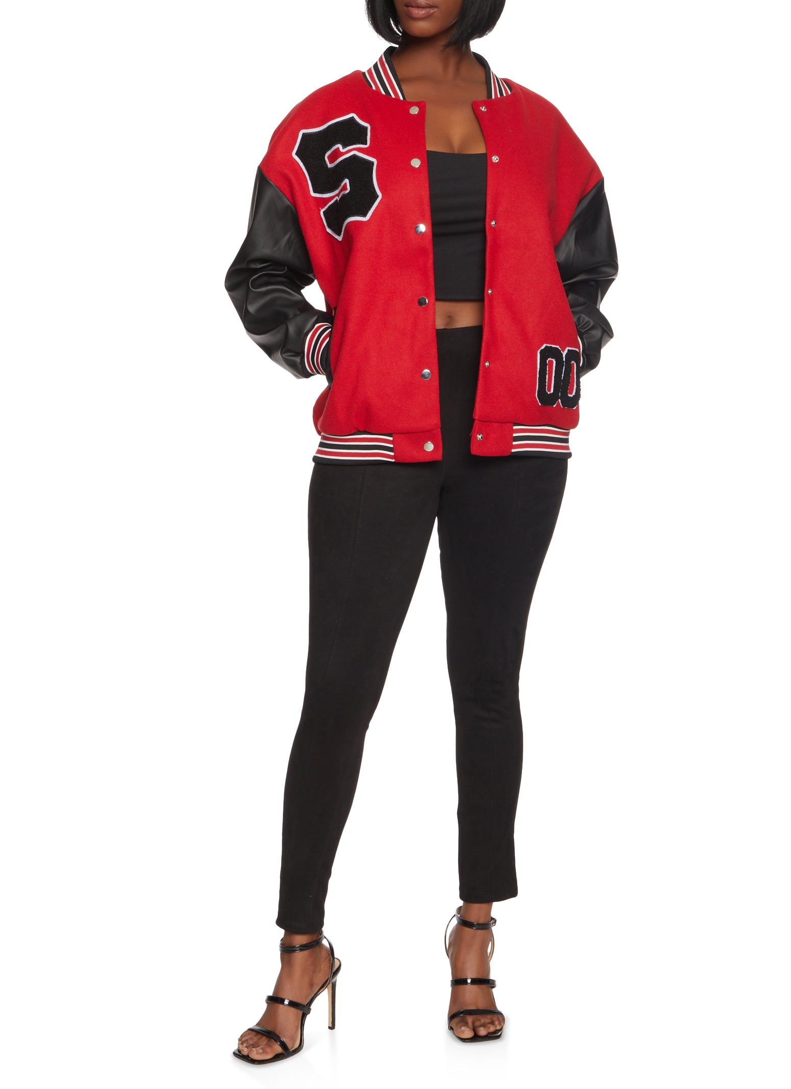 Kilt and Jacks Hooded Letterman Varsity Jacket