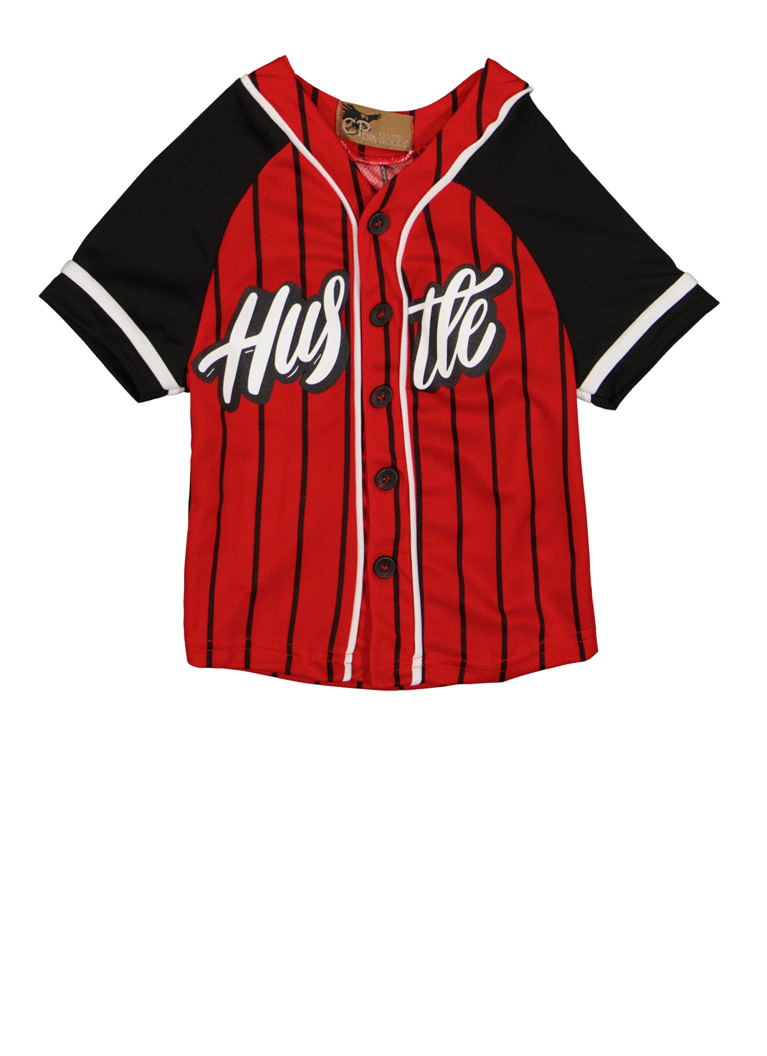 Toddler Boys Hustle 23 Graphic Baseball Jersey - Green