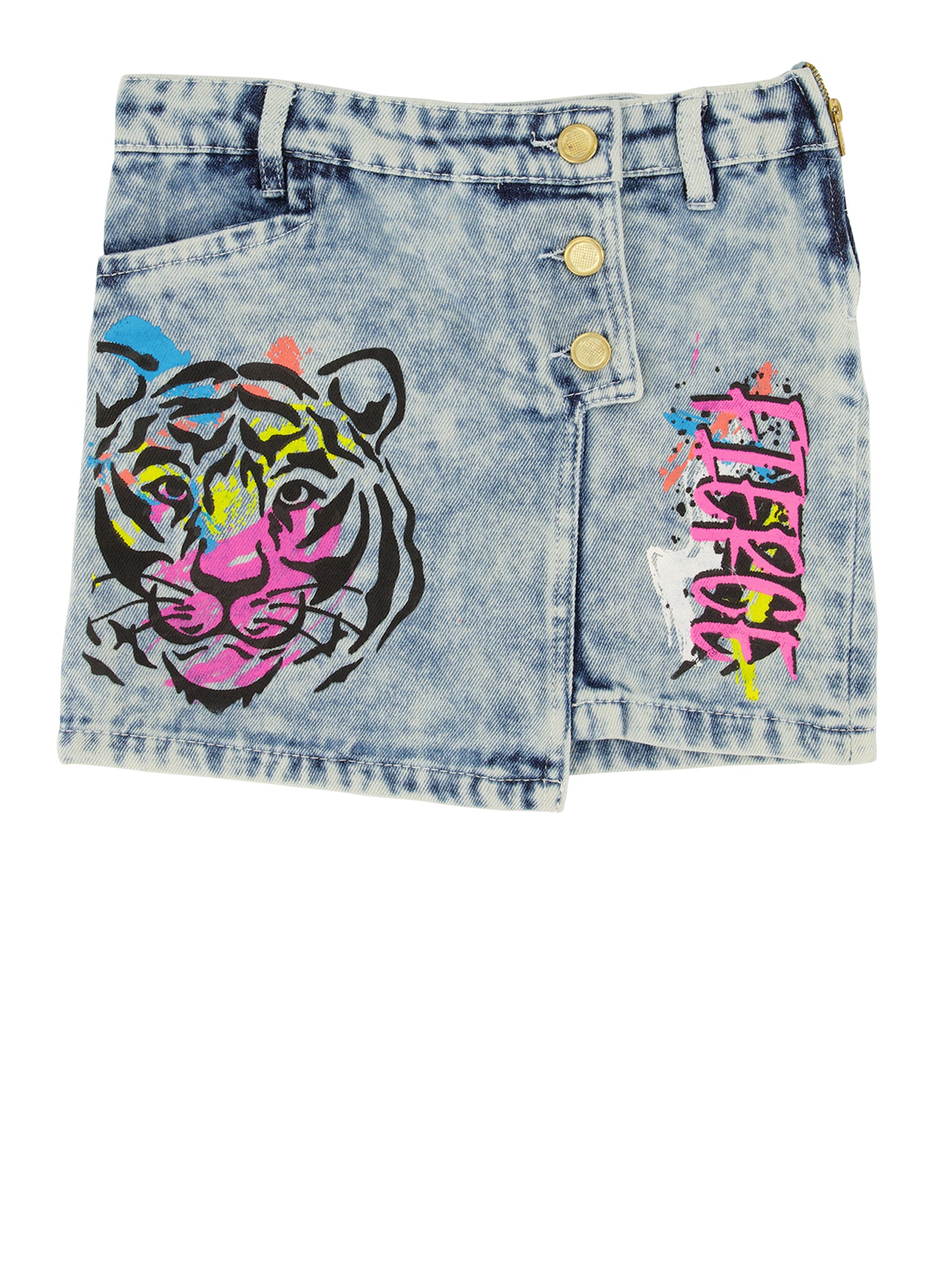 Fierce Tiger Denim Jacket