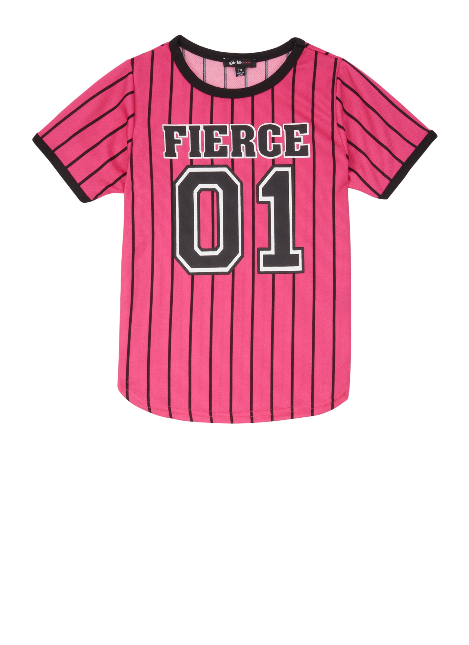 Vintage HANSHIN TIGERS Baseball Jersey Pink Shirt for Womans