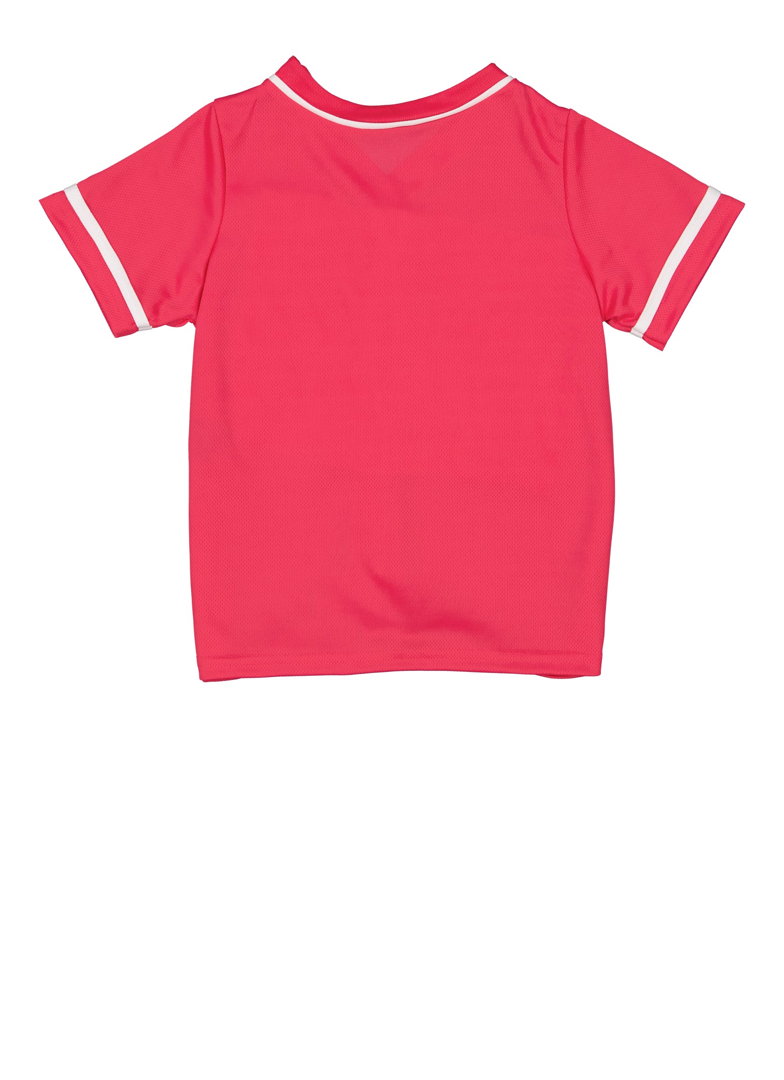 Girls Mesh Brooklyn Baseball Jersey, Pink, Size 7-8 | Rainbow Shops