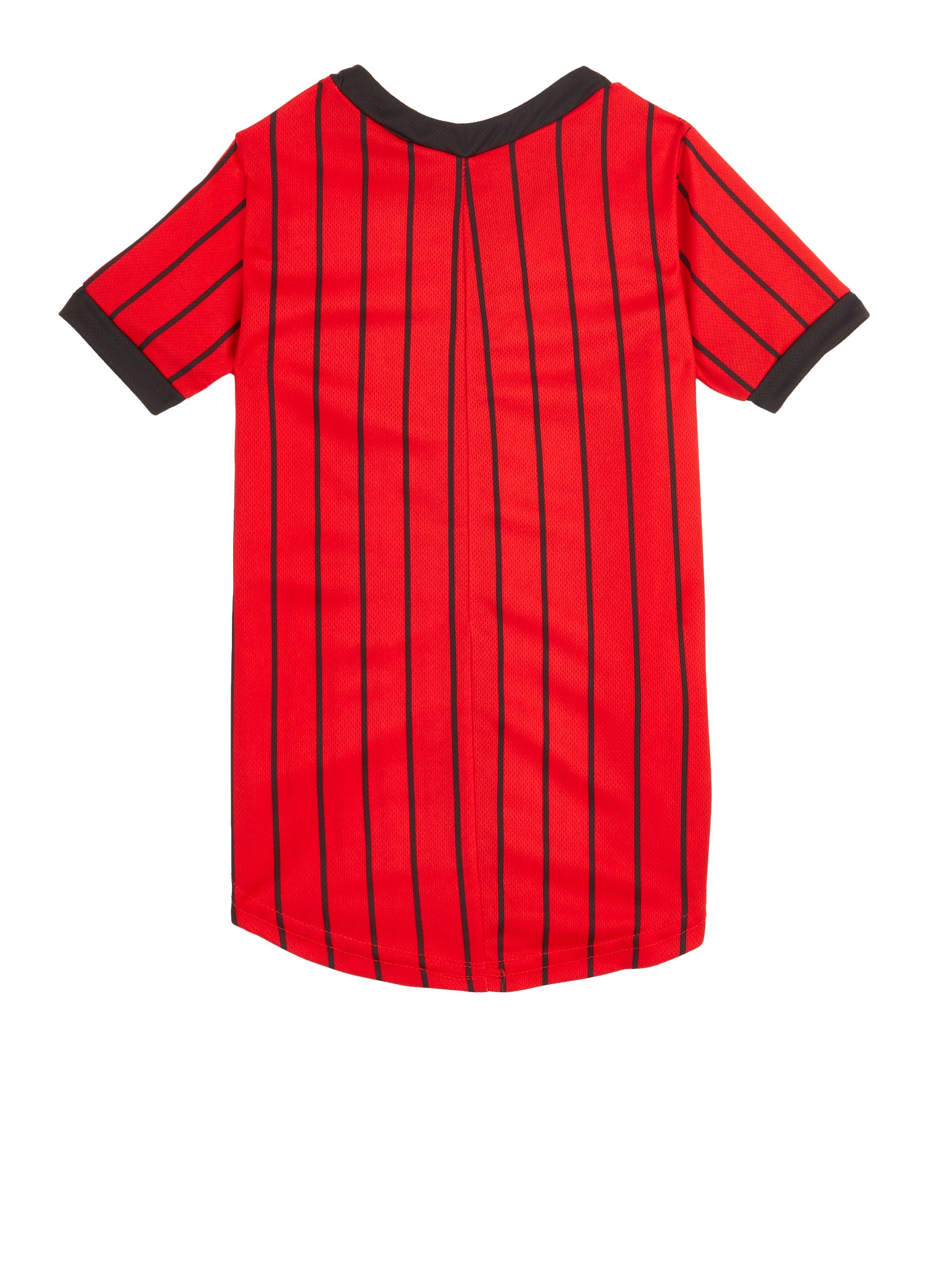 Girls Mesh Good Vibes Baseball Jersey, Red, Size 14-16 | Rainbow Shops