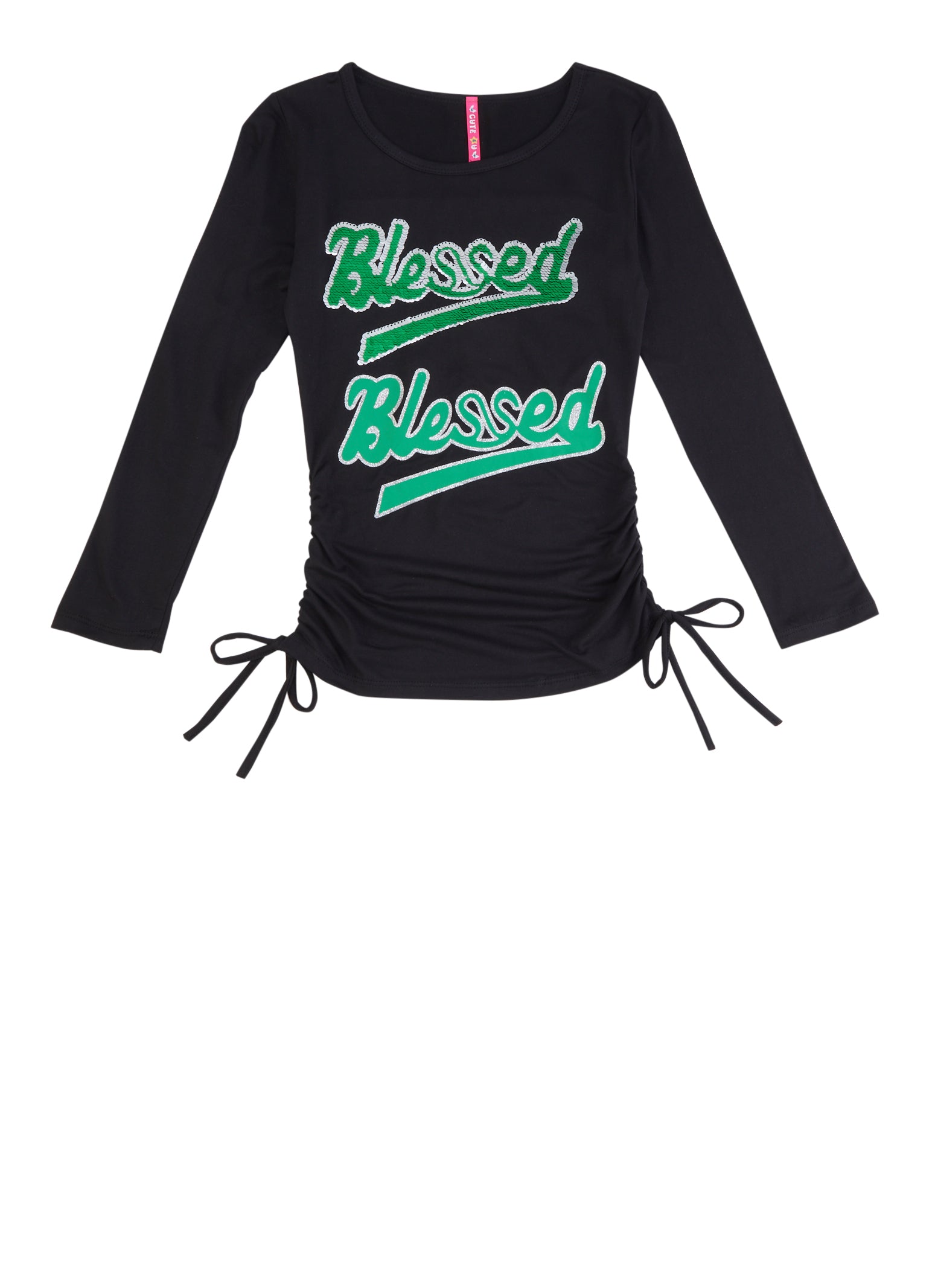 Sequin Blessed One Hoodie