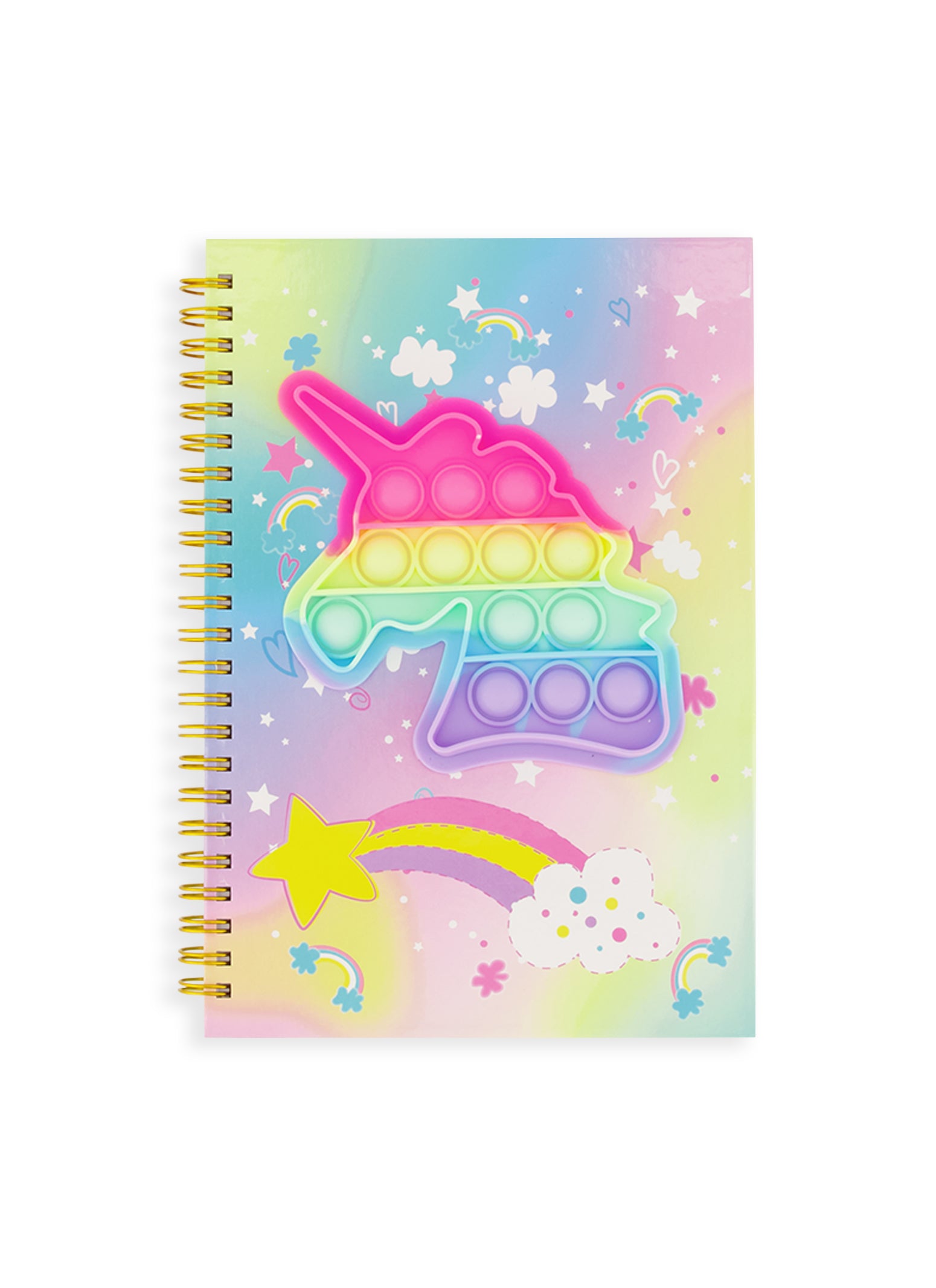 Rainbow Ninja Fidget Spinner Spiral Notebook for Sale by