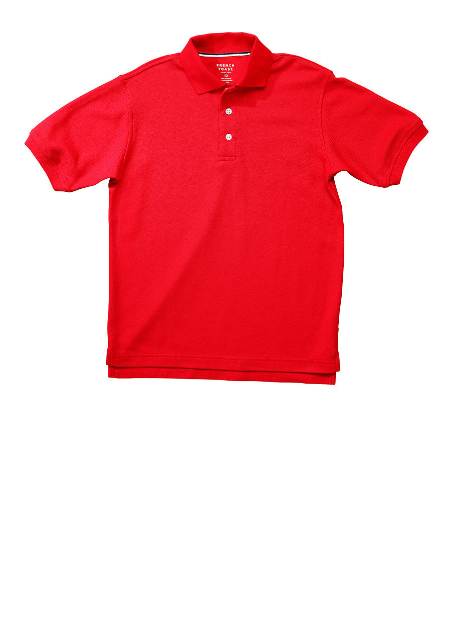 Kids Short Sleeve Pique Polo