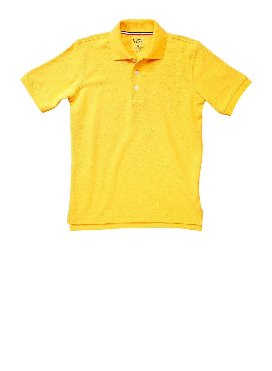 French Toast Boy's Short Sleeve Pique Polo