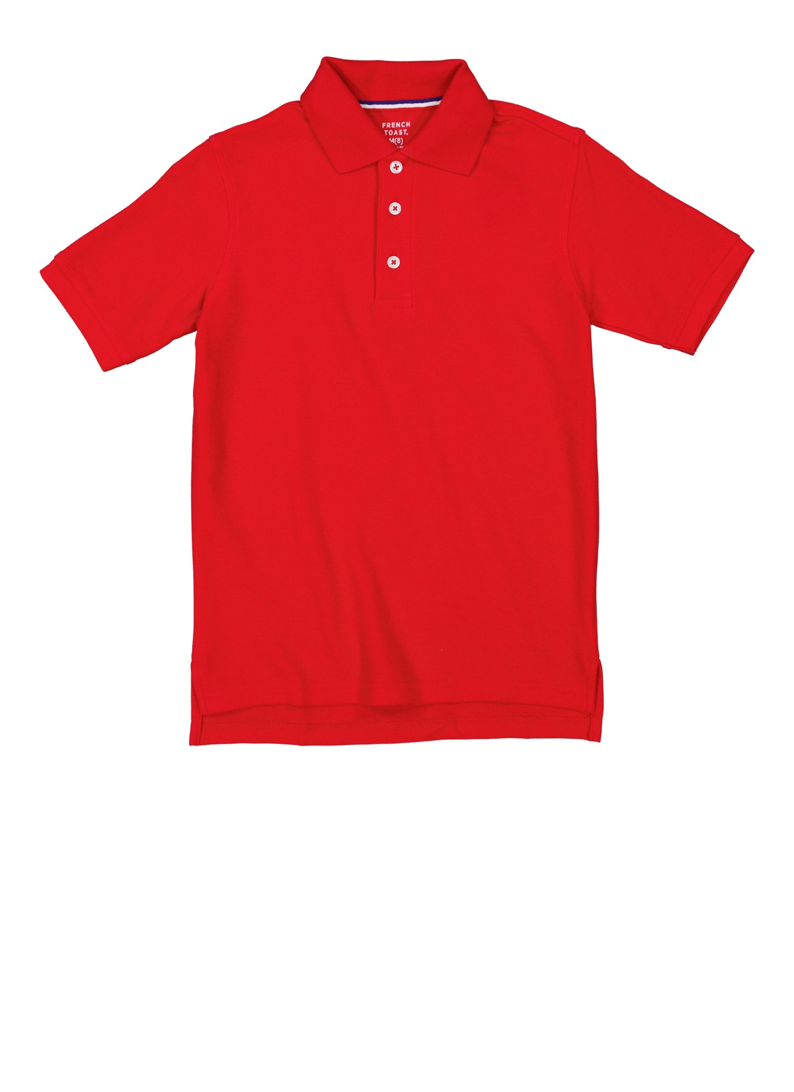 French Toast Boys' 2-Pack Short Sleeve Pique Polo