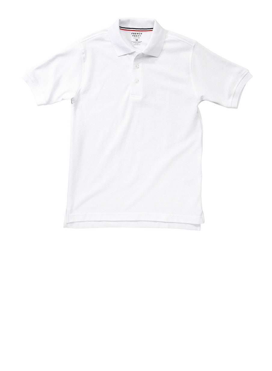 French Toast Boy's Short Sleeve Pique Polo