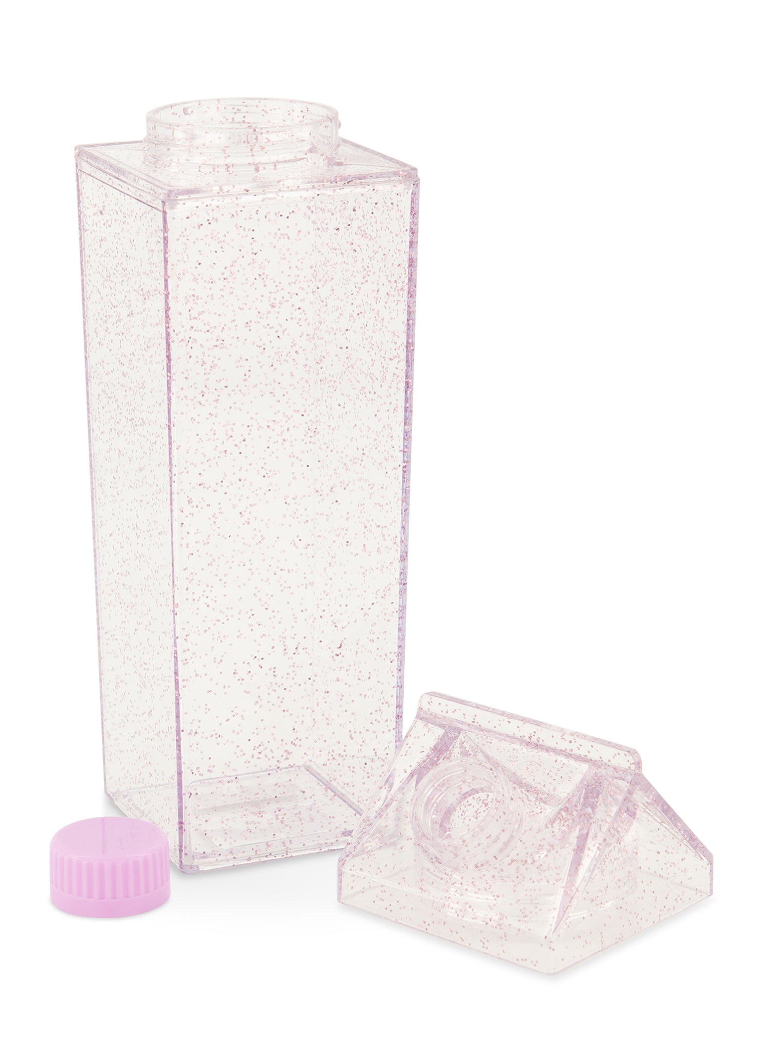 Clear Milk Carton Water Bottle