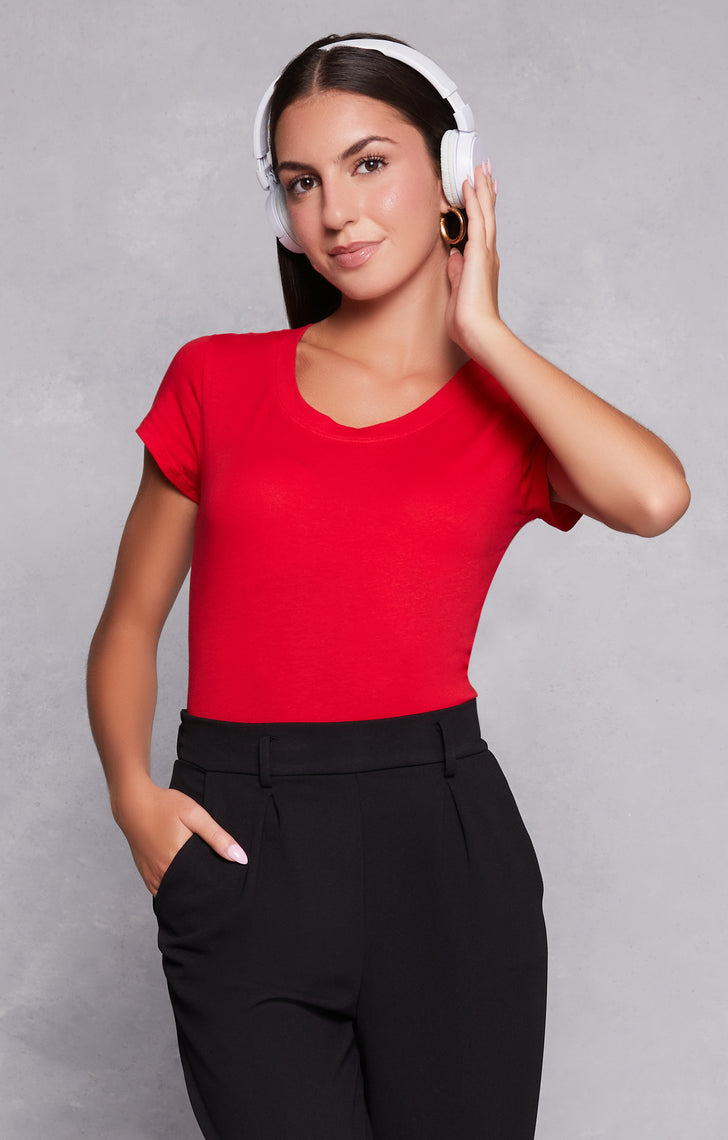 Womens Red Tops | Everyday Low Prices | Rainbow