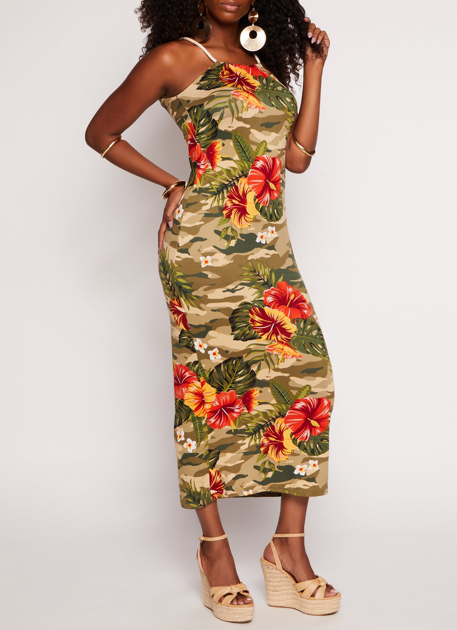 Maxi camo dress orders