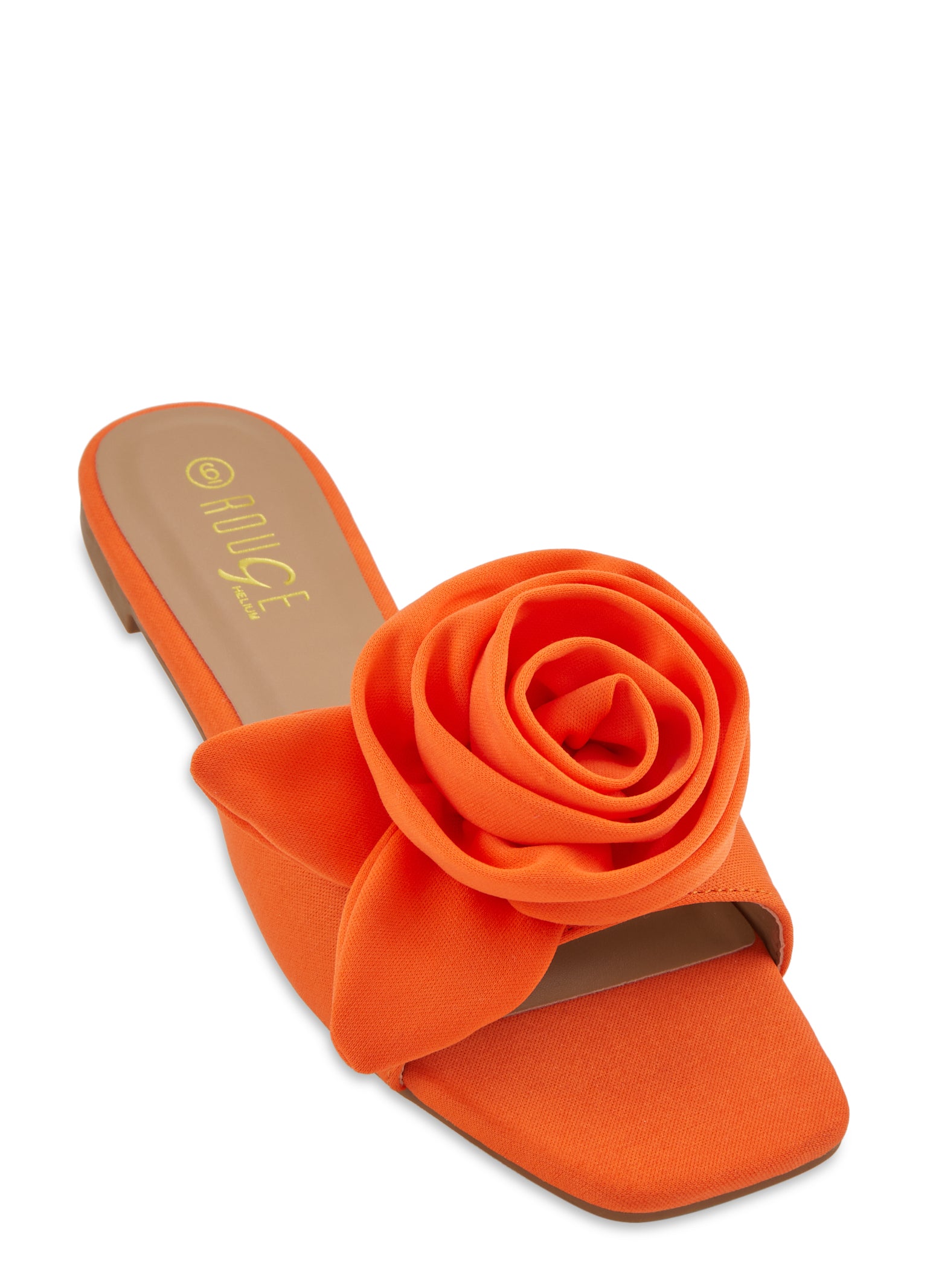Mini Melissa slip-on single-strap sandals - Orange