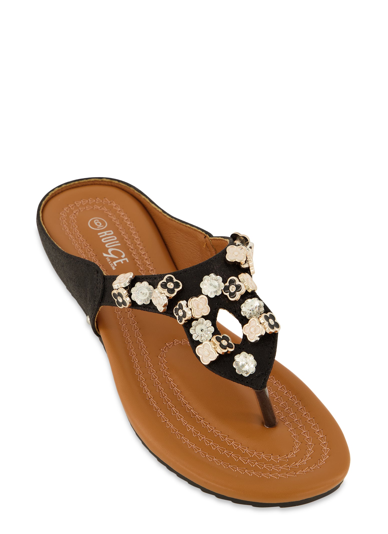 Flower Design On Top Flip Flop Slippers, Size: 36-40 at Rs 450/pair in  Mumbai