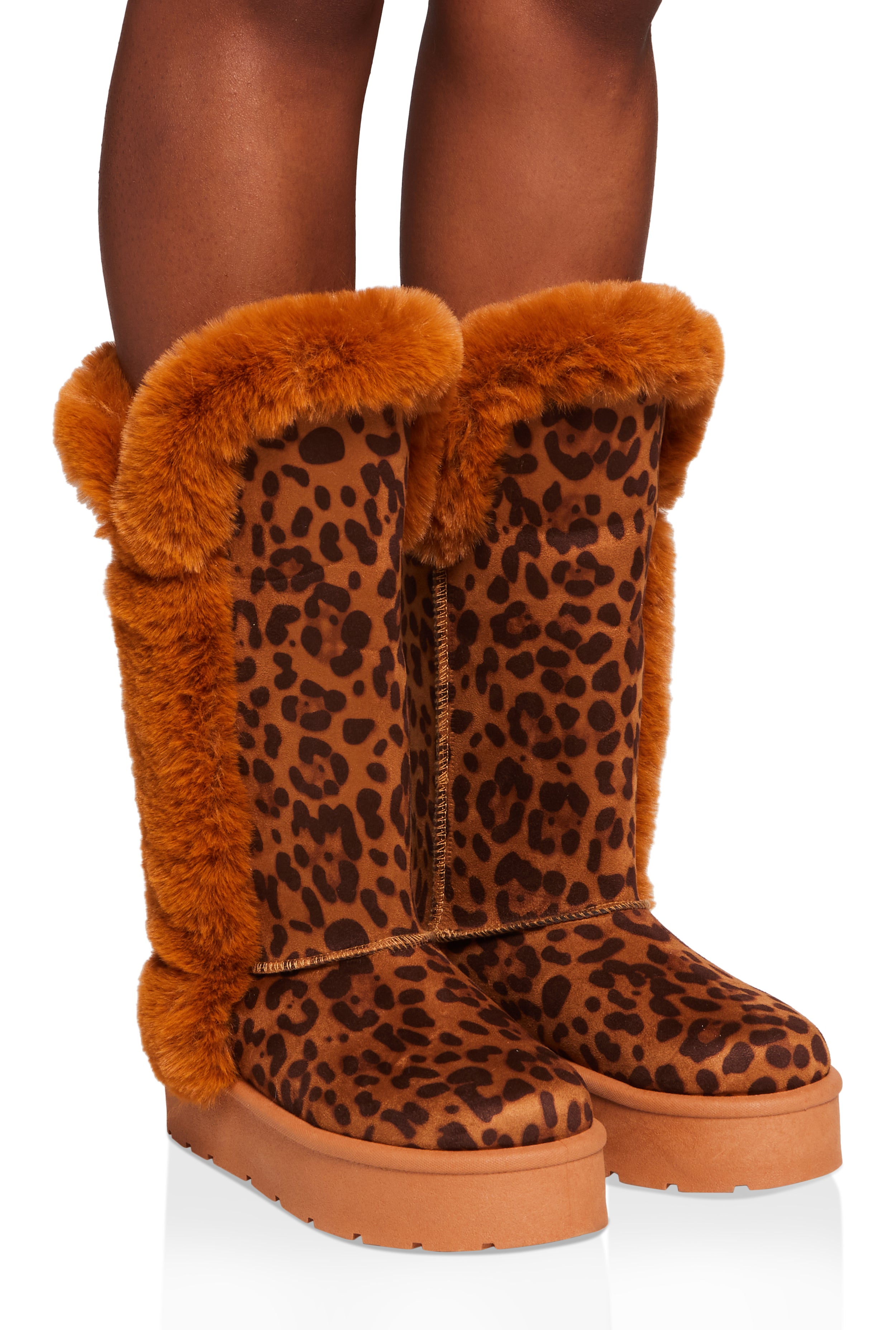 Highland faux fur orders lined boots