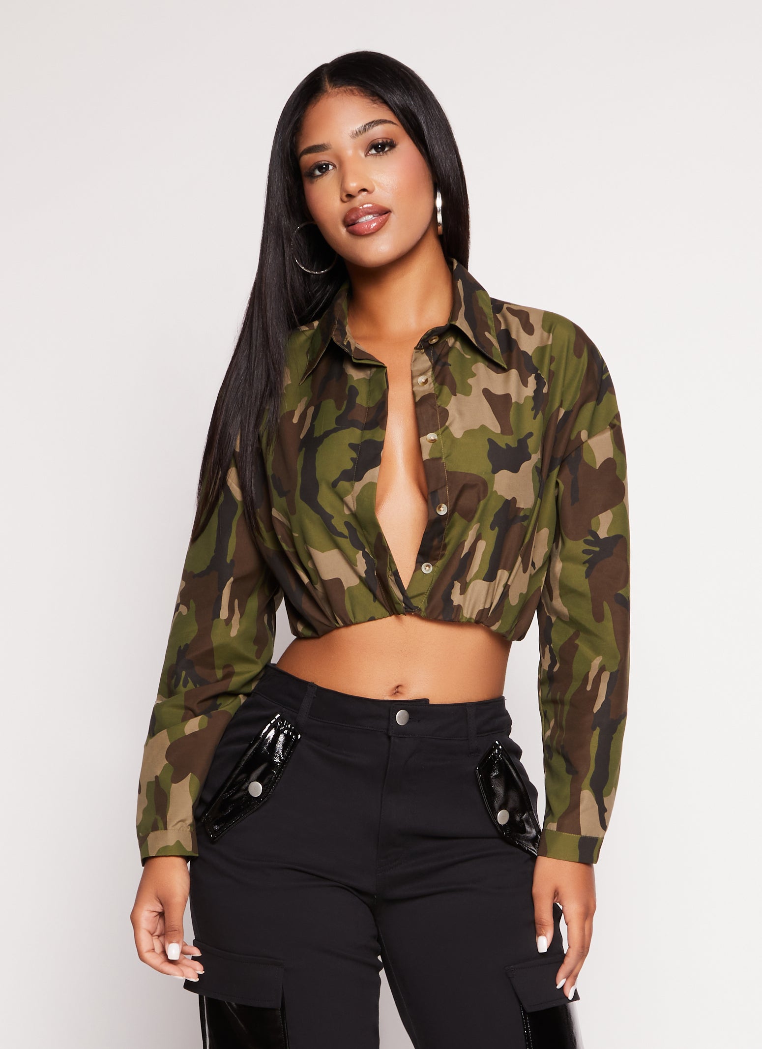 Womens Camo Tops Everyday Low Prices Rainbow