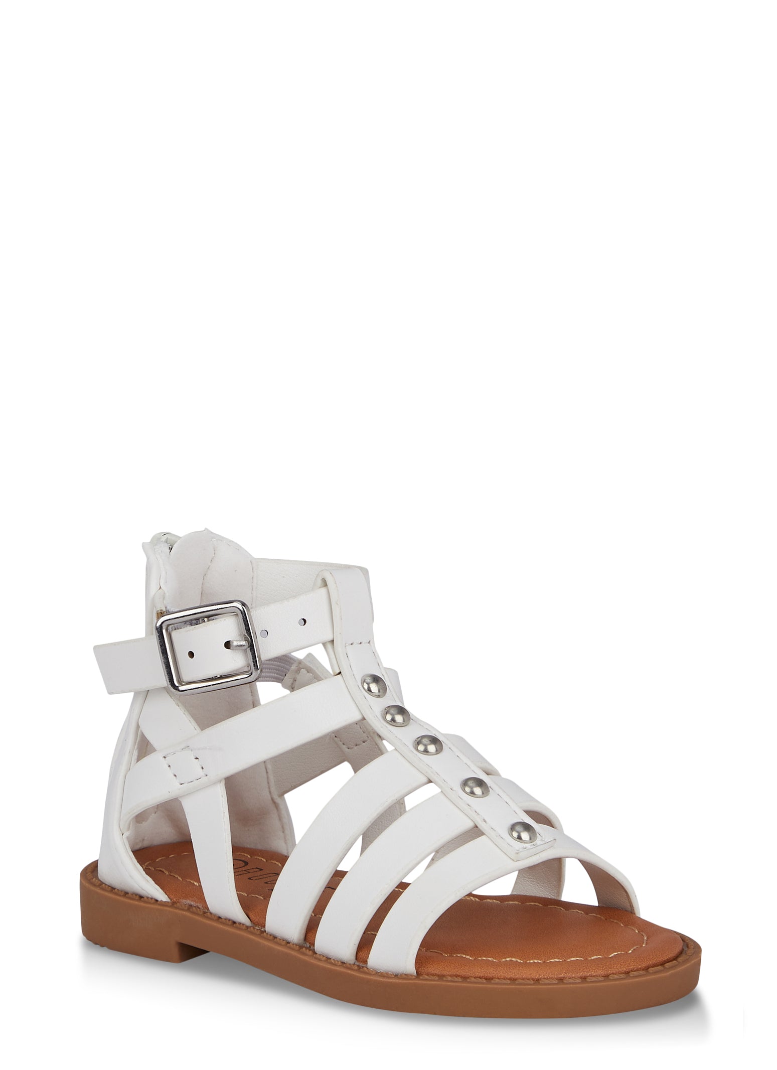 Ladies white gladiator on sale sandals