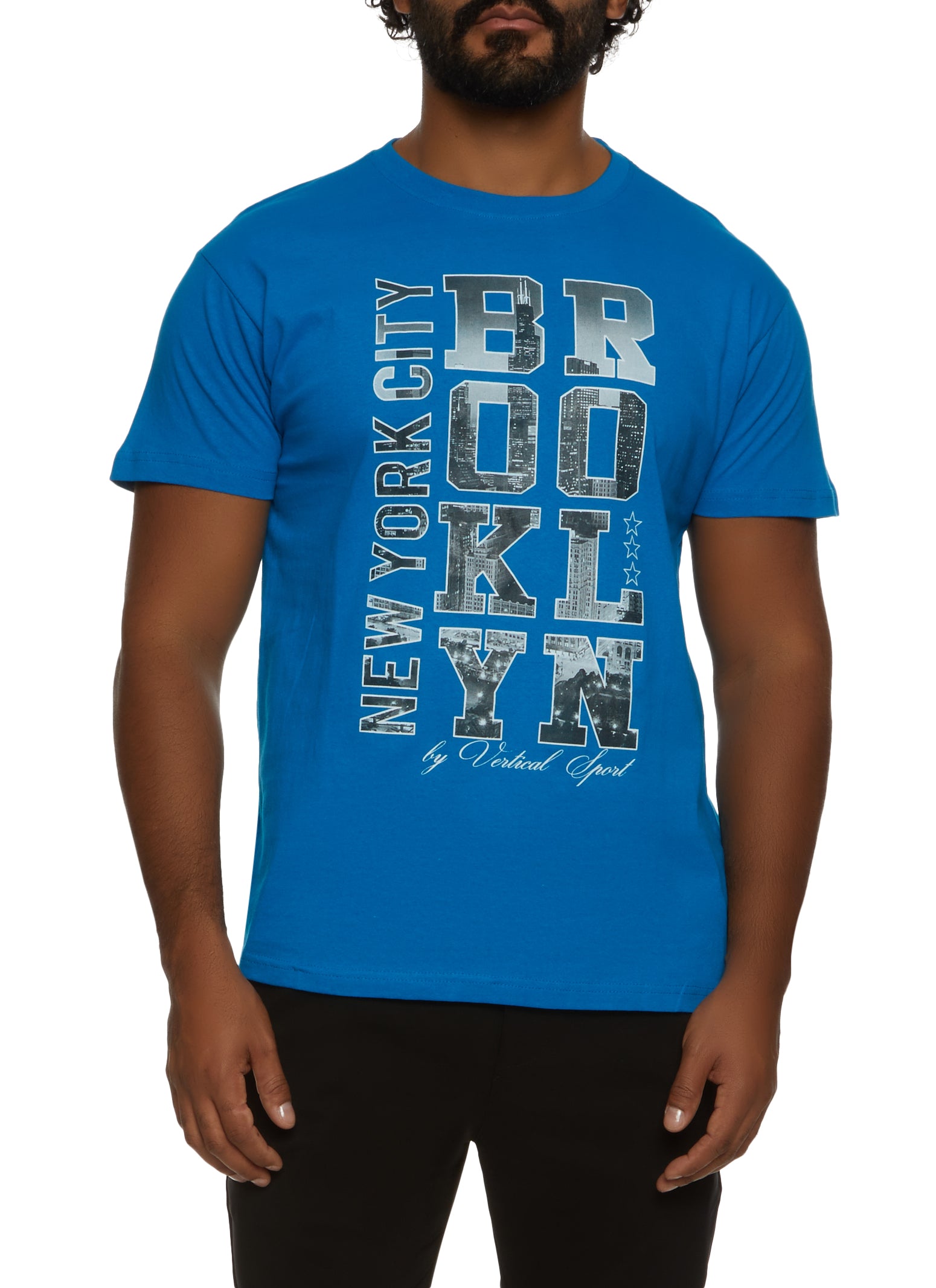 Mens New York City Brooklyn Graphic Tee