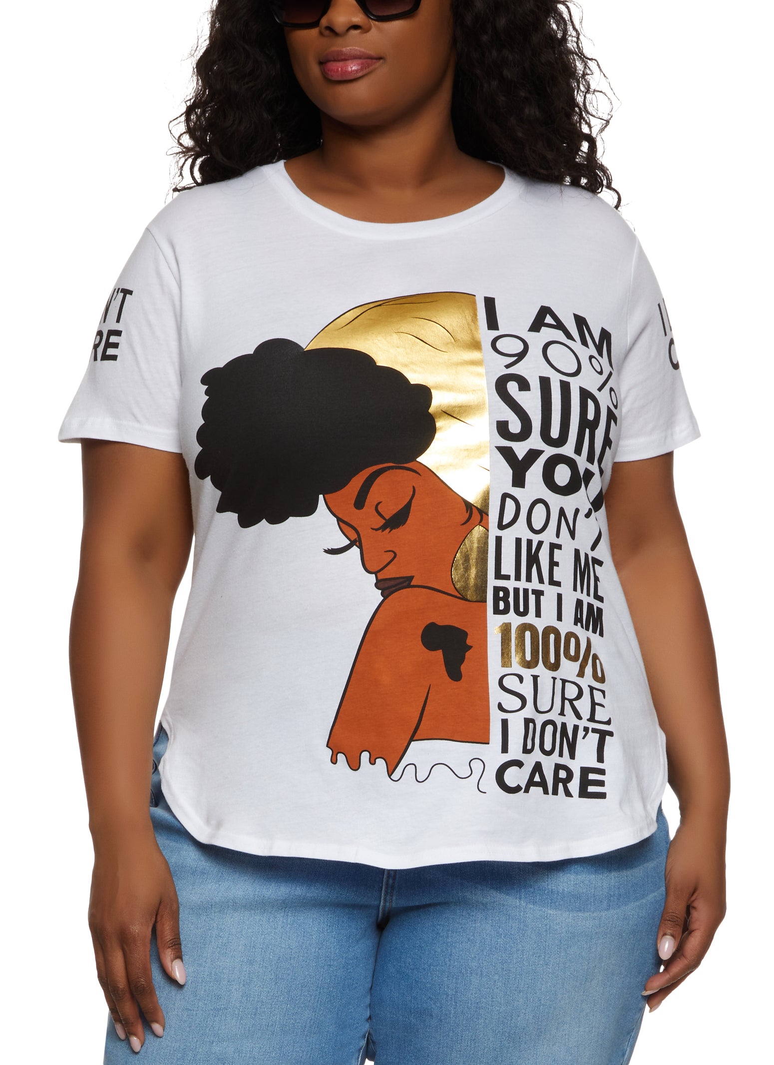 Plus Size Graphic Tees & T Shirts for Women