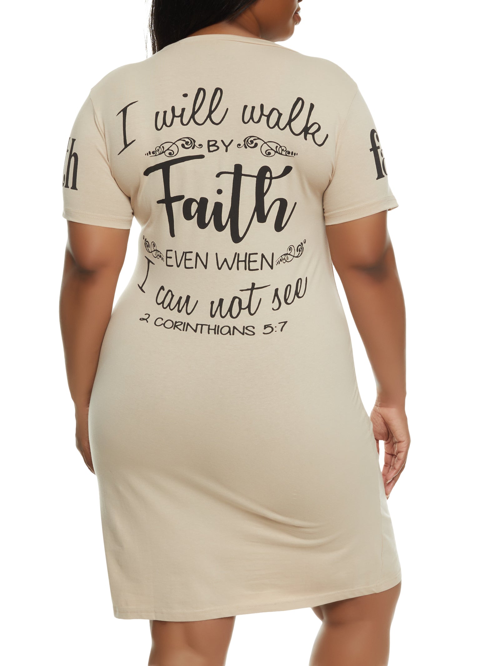 Faith t fashion shirt dress