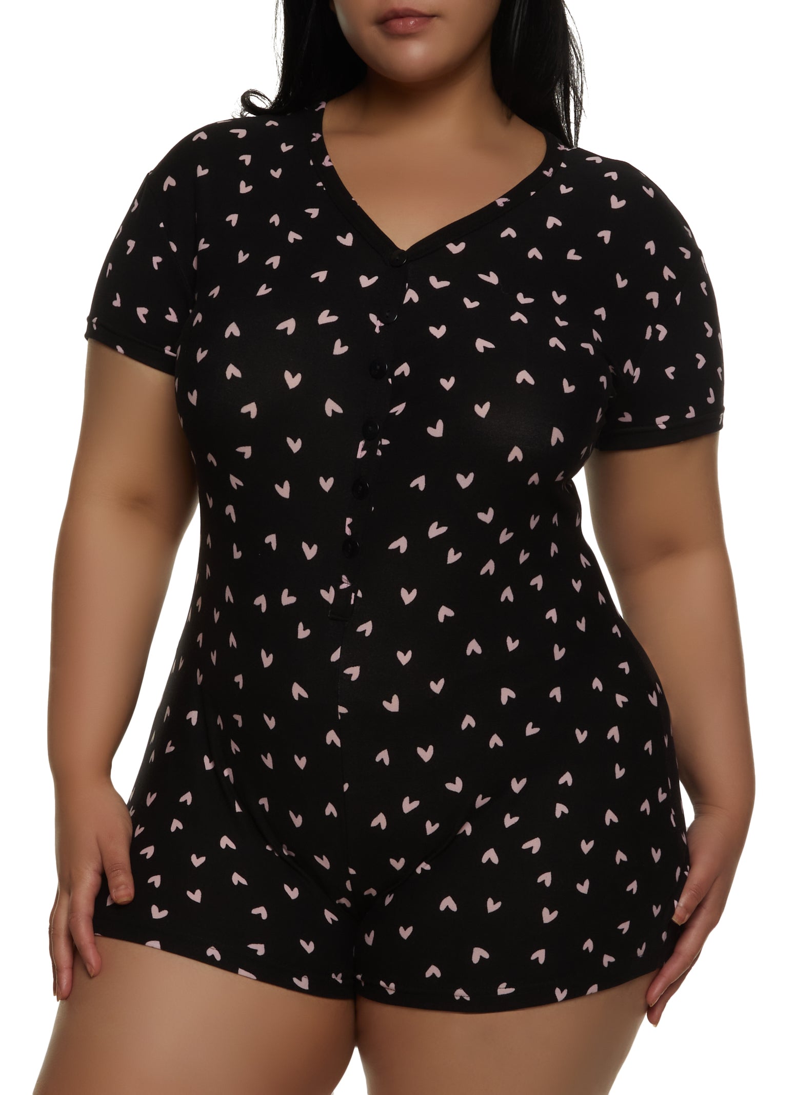 Pj romper plus online size