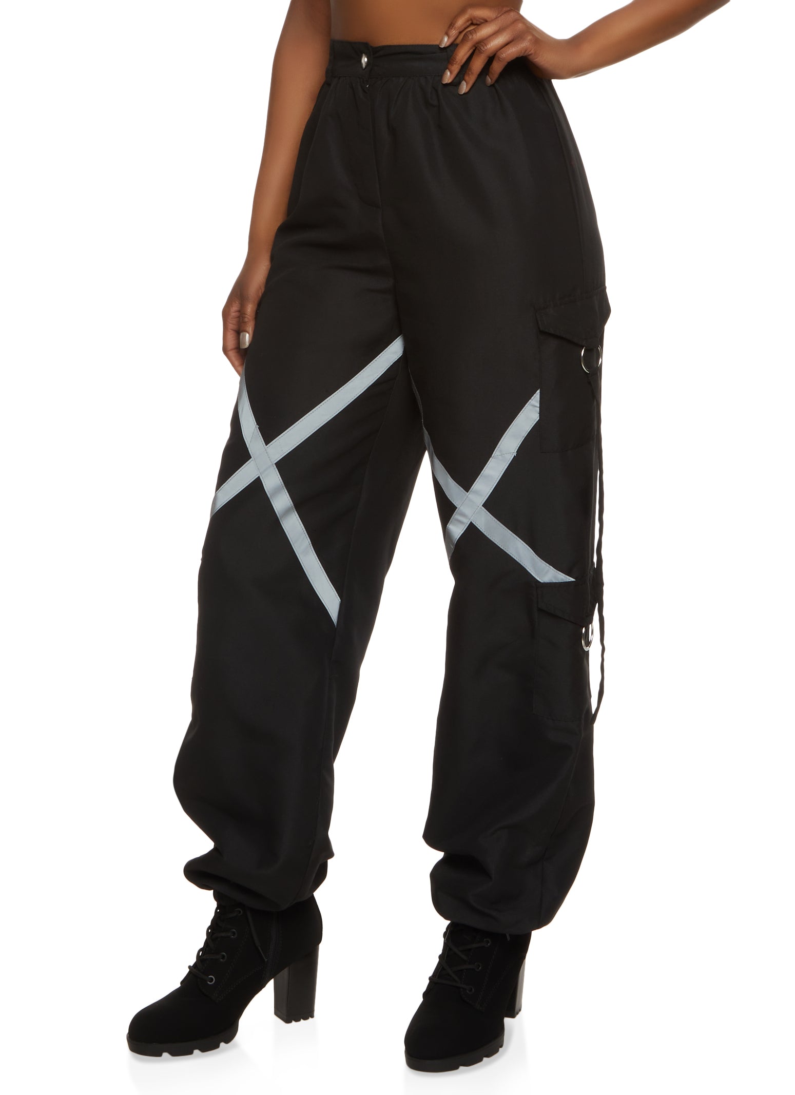 Parachute Pants, Black