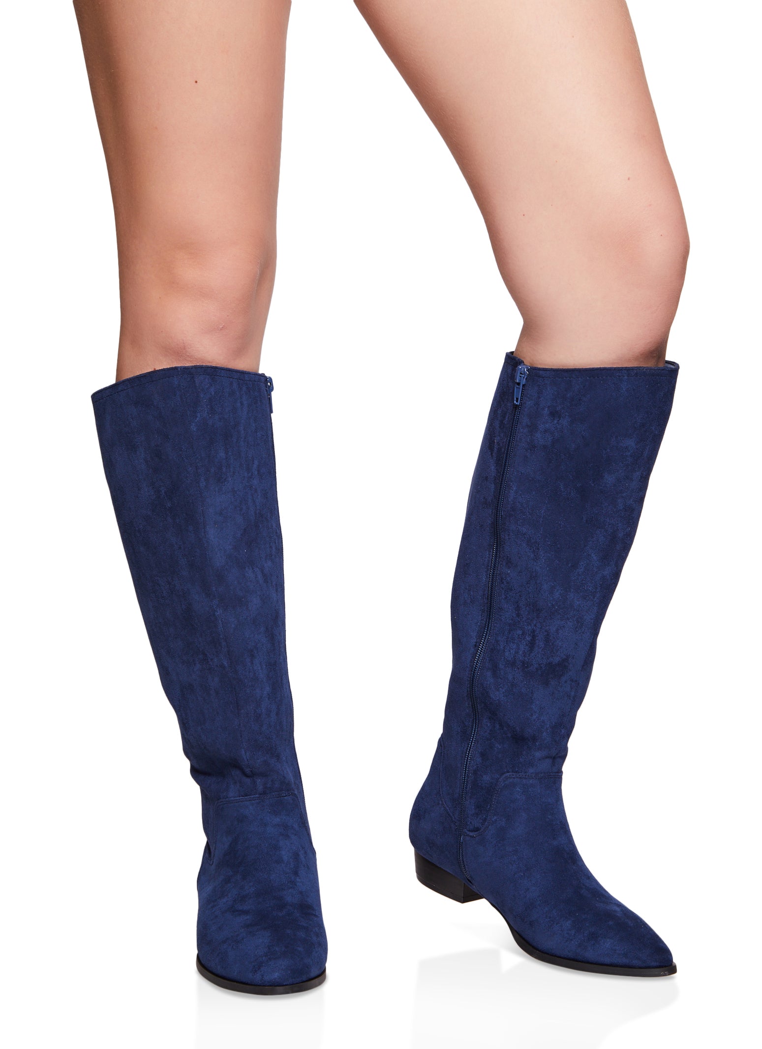 Over the knee navy blue boots hotsell