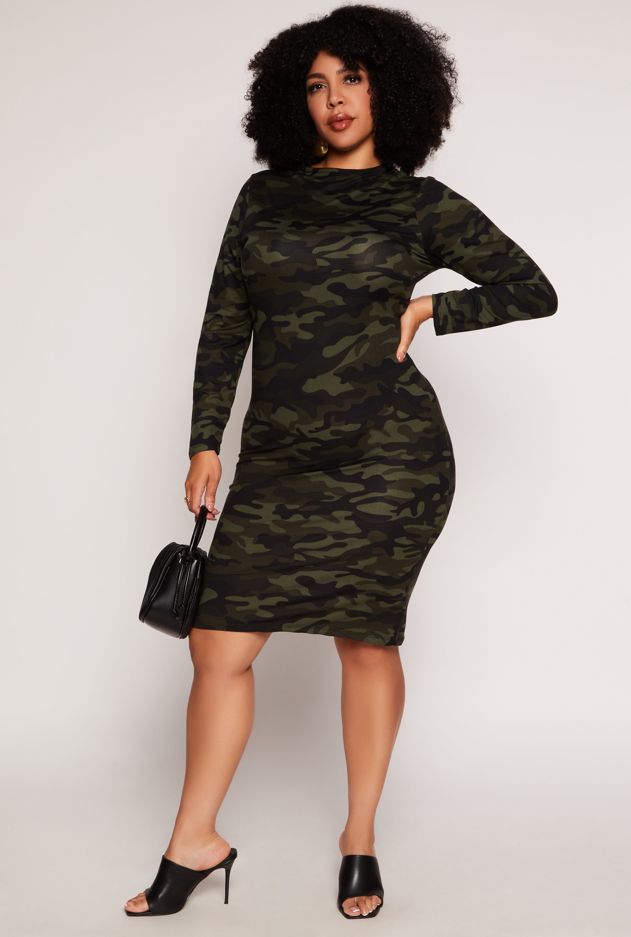 Plus Size Camo Dresses Everyday Low Prices Rainbow