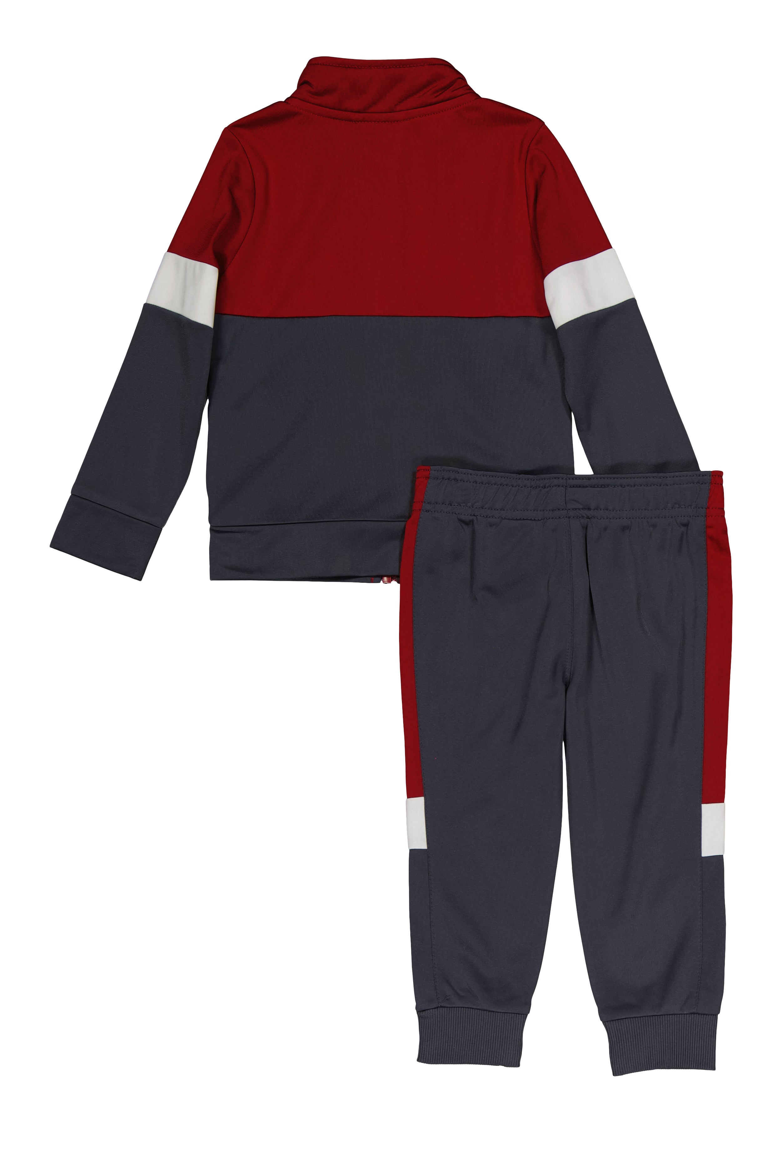 PUMA Toddler Boys 2-Piece Logo Set Track Jacket and Joggers Navy & outlet Red Size 2T