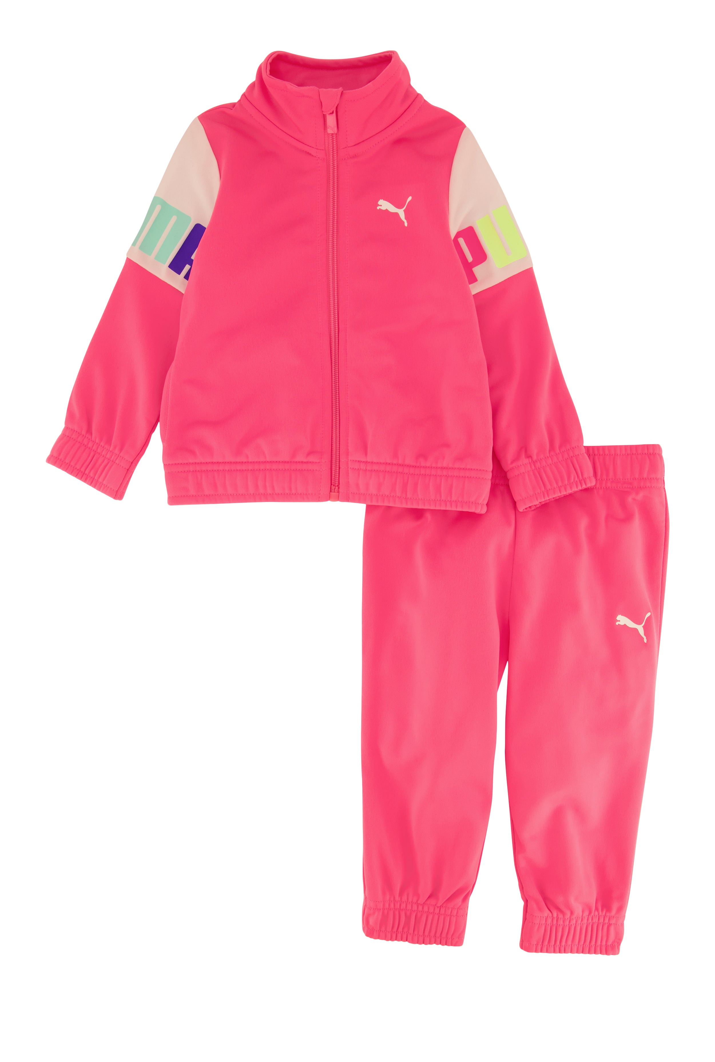 Baby Girls 12 24M Puma Zip Front Track Jacket and Joggers