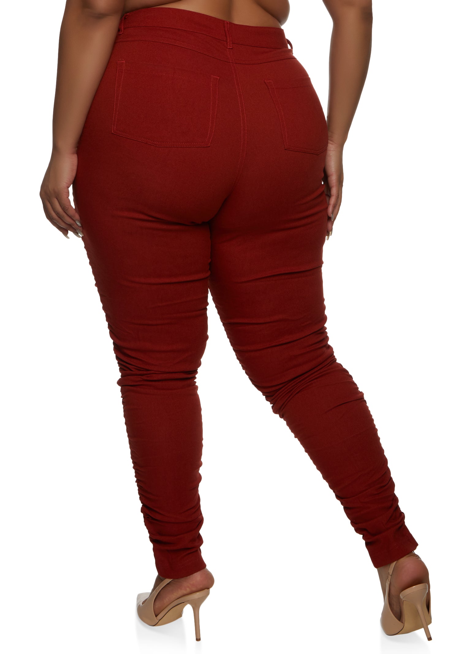 Plus Size Hyperstretch Stacked Pants