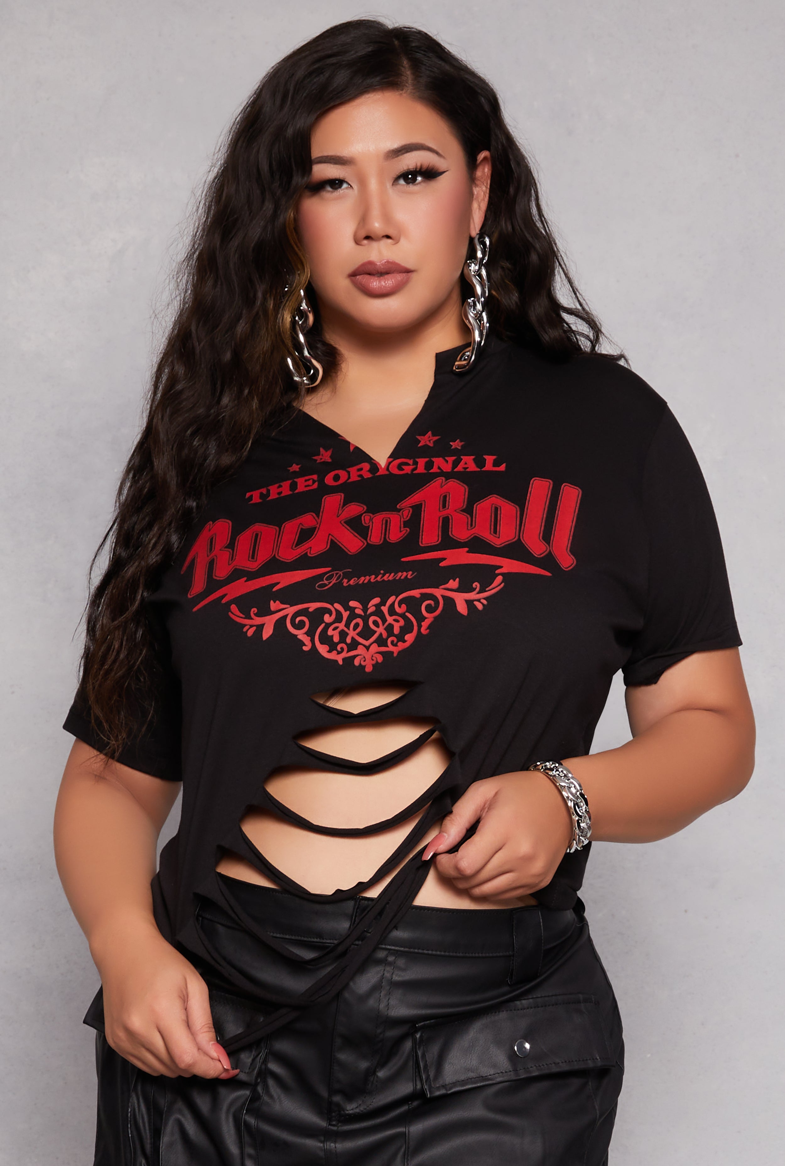 Plus size rock and roll clothing best sale