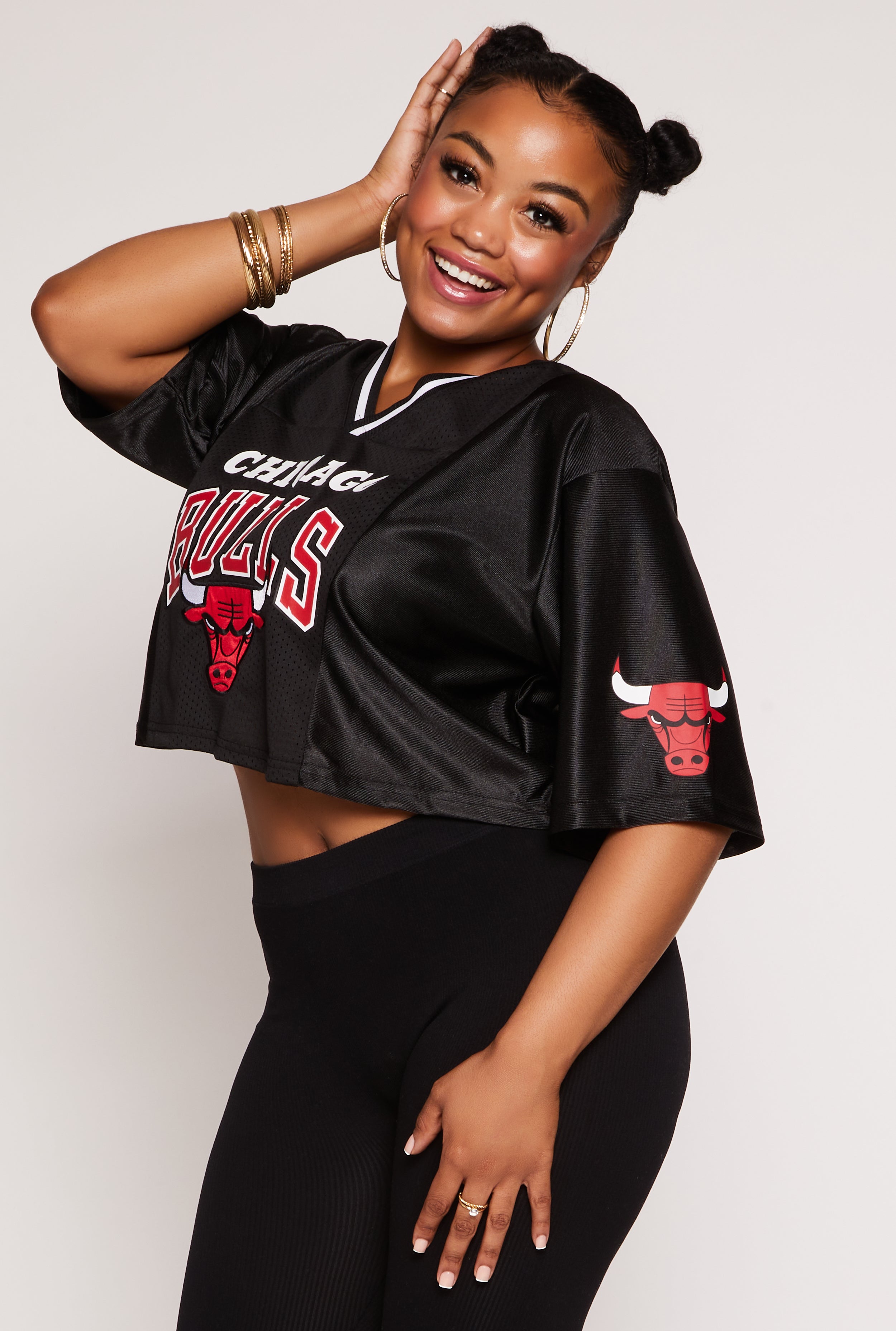 Bulls crop jersey on sale