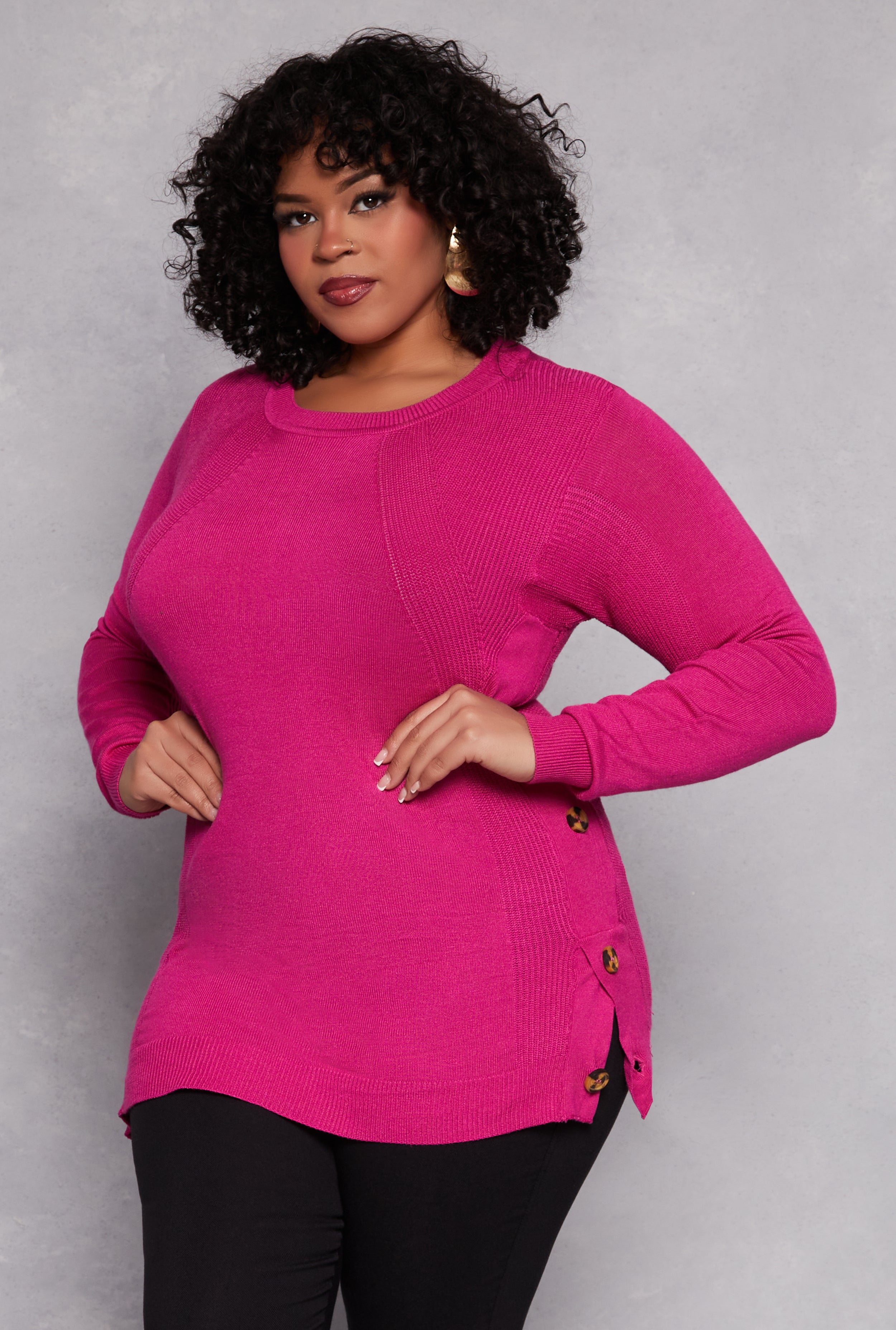 Plus Size Sweaters and Cardigans Everyday Low Prices Rainbow