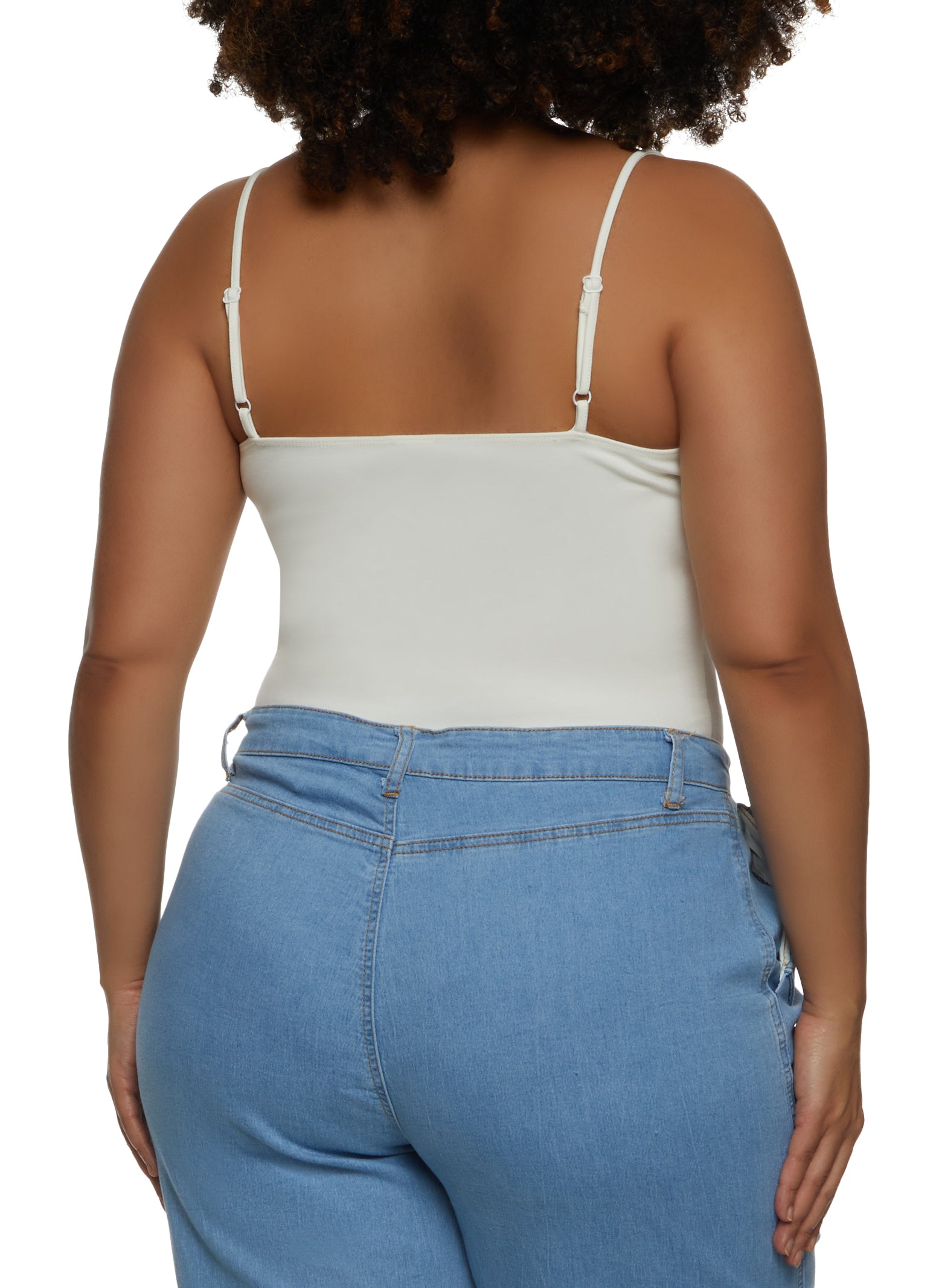 Juniors' Plus Size SO® Seamless Cami Bodysuit