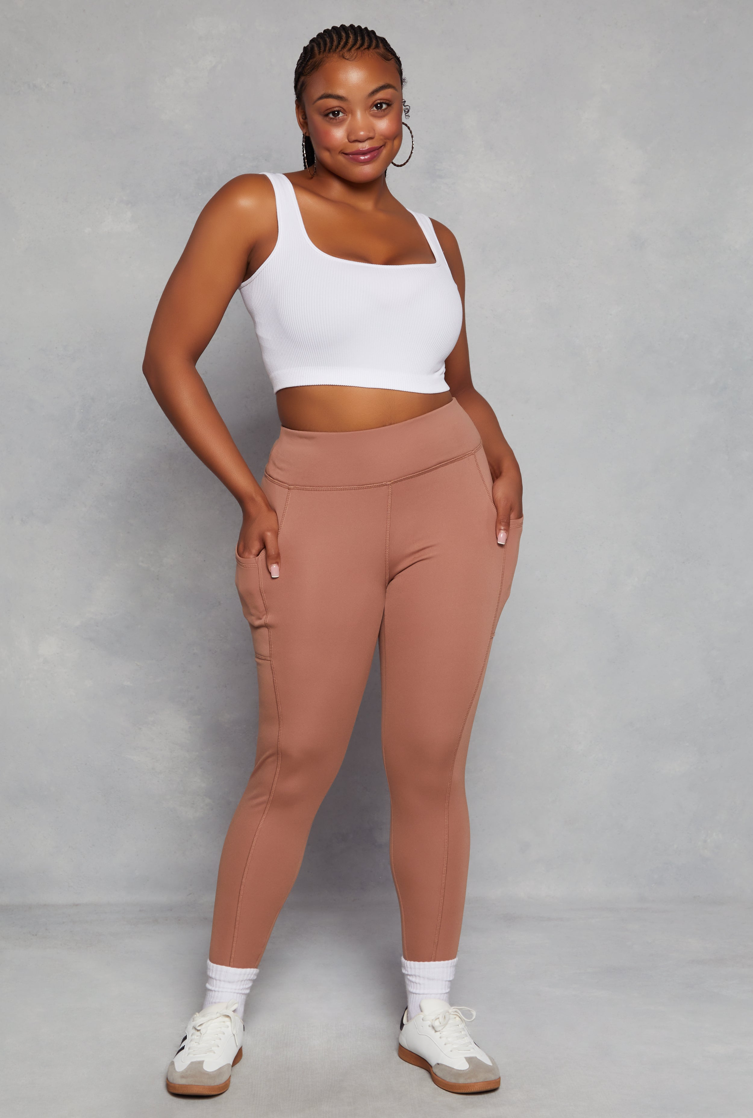 Pocket leggings plus size shops