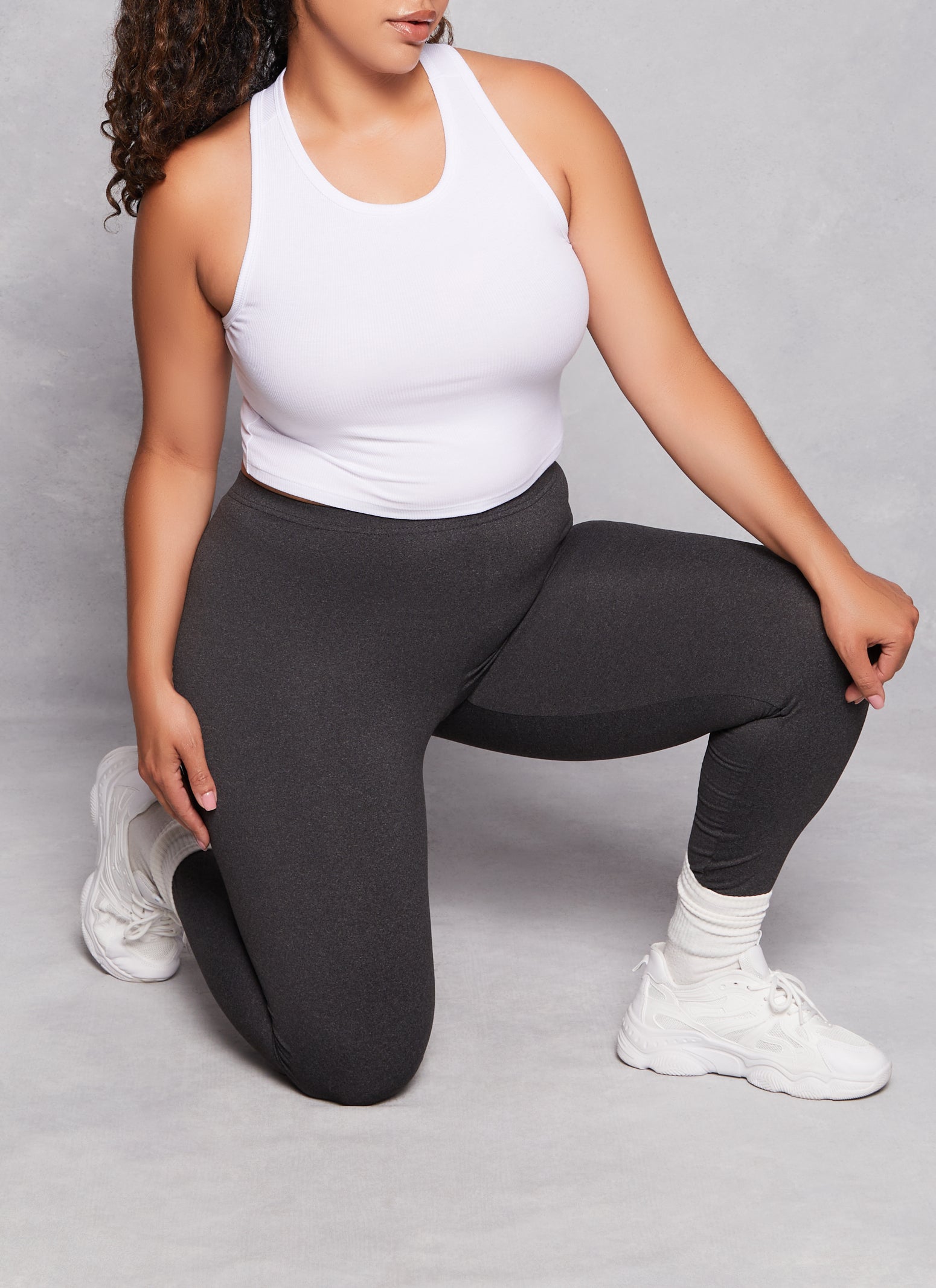 Best plus size fleece lined leggings online