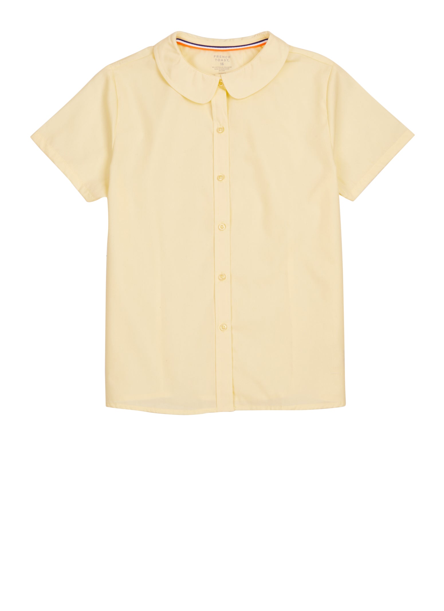 Yellow peter best sale pan collar shirt