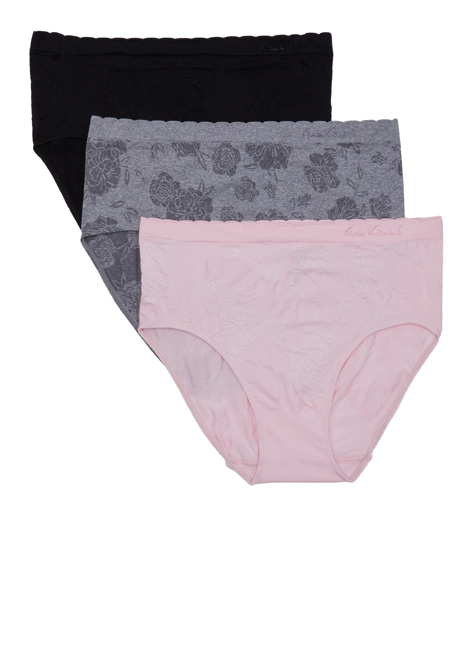 3 Pack Nylon Spandex Panties Multicolor Women Panties Women Spandex  Underwear 
