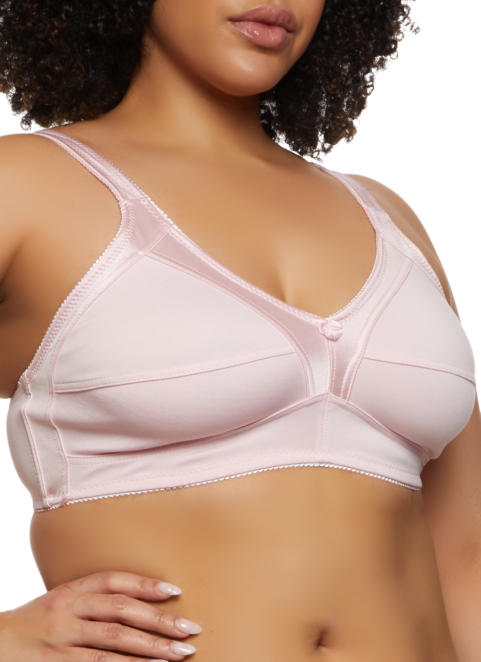 Plus Size Full Coverage Bras 2 Pack