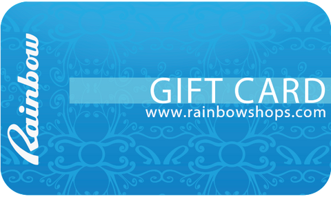 Rainbow gift deals card